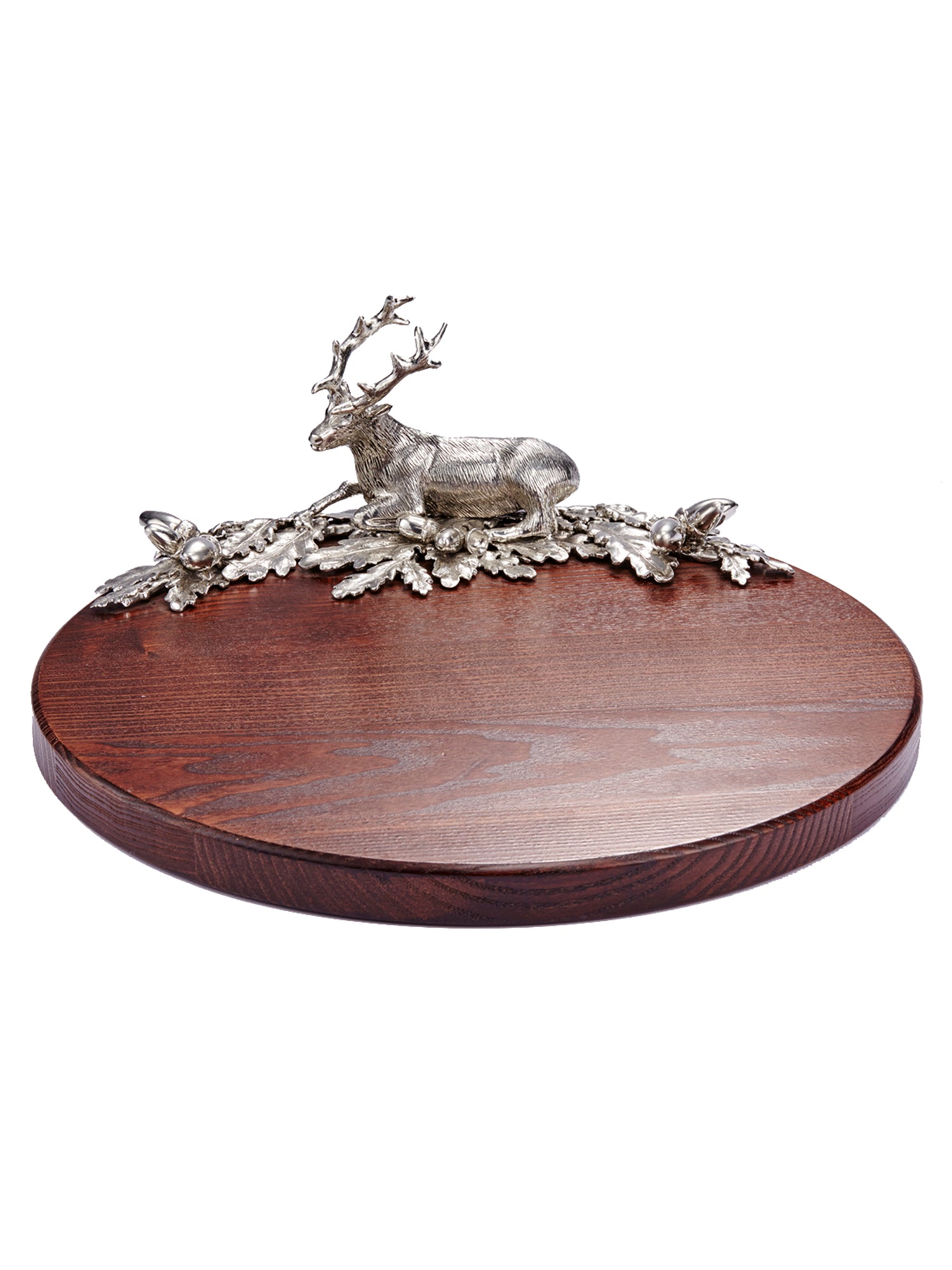 Handmade Stag Wood Tray - Rustic Serving Tray for Cheese, Charcuterie & Entertaining - Perfect for Weddings, Parties & Home Decor