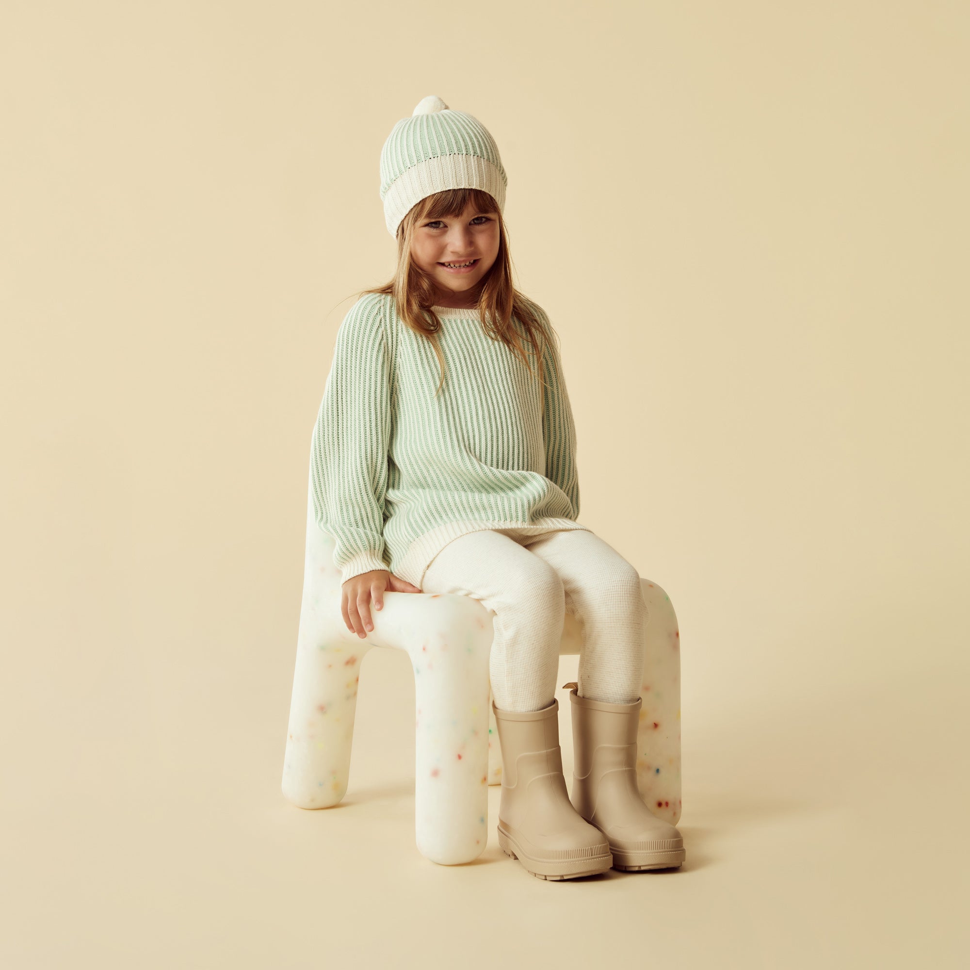 Stylish Mint Green Knitted Ribbed Jumper for Women - Cozy Winter Pullover Sweater | Perfect for Casual Outings, Office Wear & Holiday Outfits