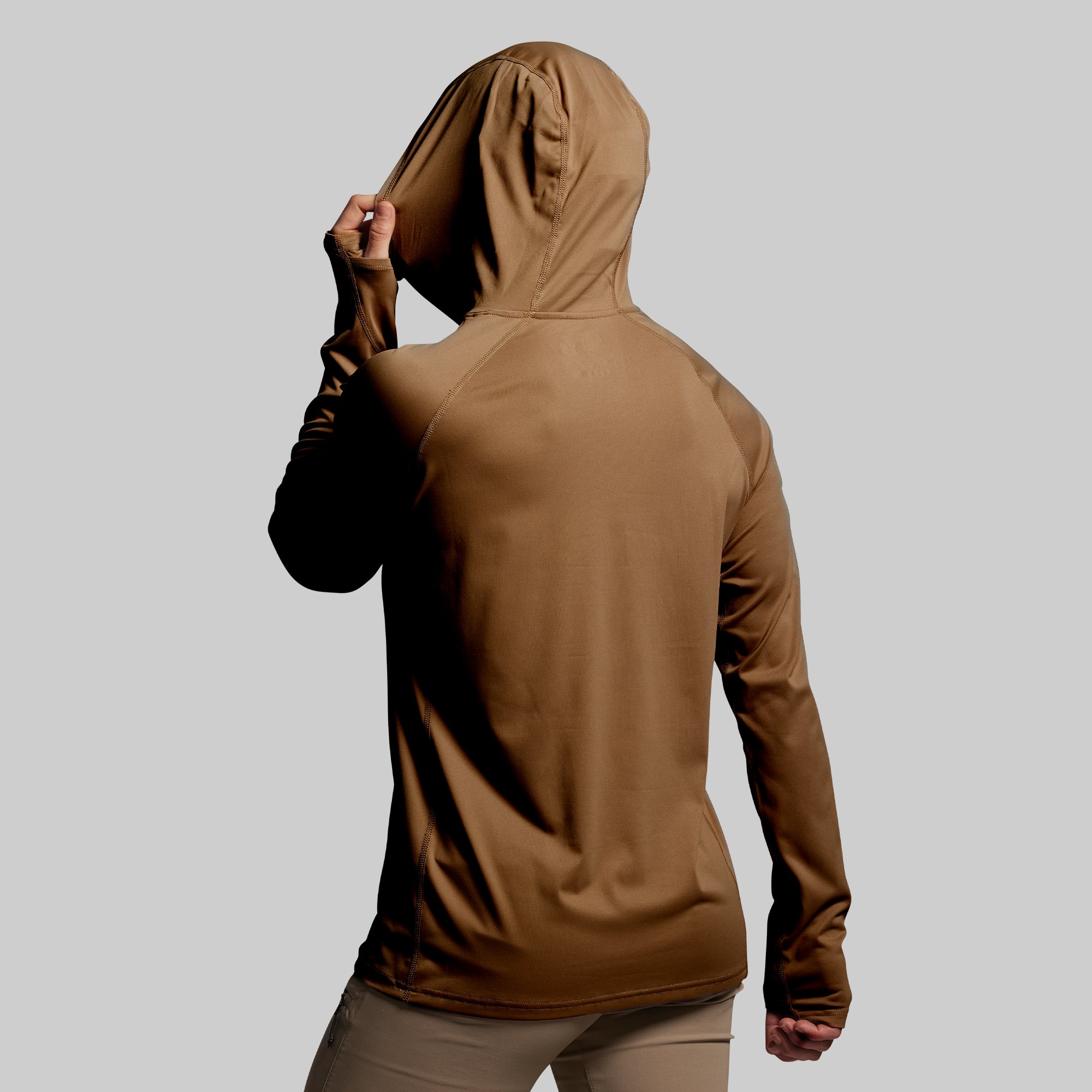 Sun Shirt 2.0 UPF 50+ Sun Protection - Coyote Brown Quick-Dry Outdoor Shirt for Hiking, Fishing & Beach Activities