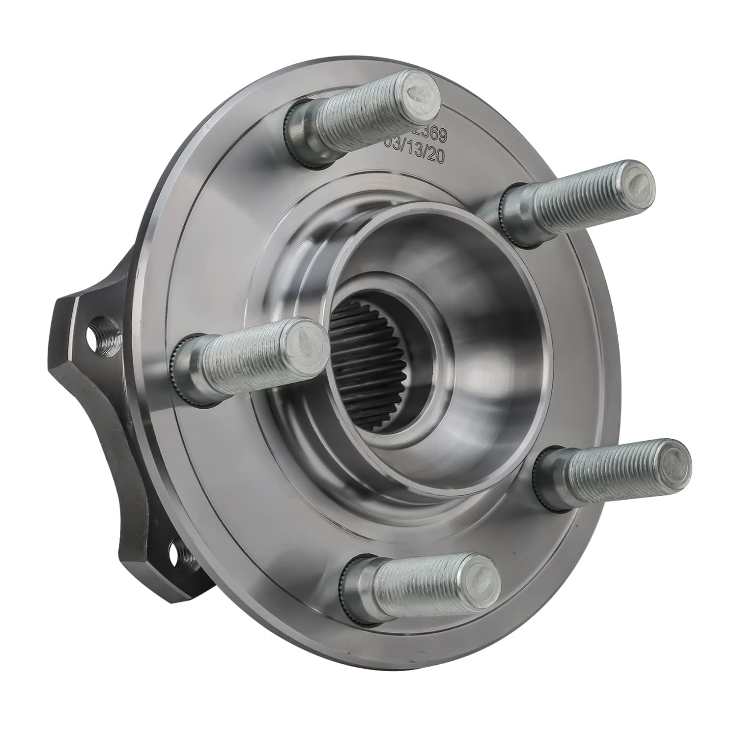 Detroit Axle Rear Wheel Bearing Hub Assembly - Compatible with 2009-2014 Chrysler 300, Dodge Charger & Challenger (Standard Brake Models) - Perfect for Smooth Ride & Vehicle Maintenance