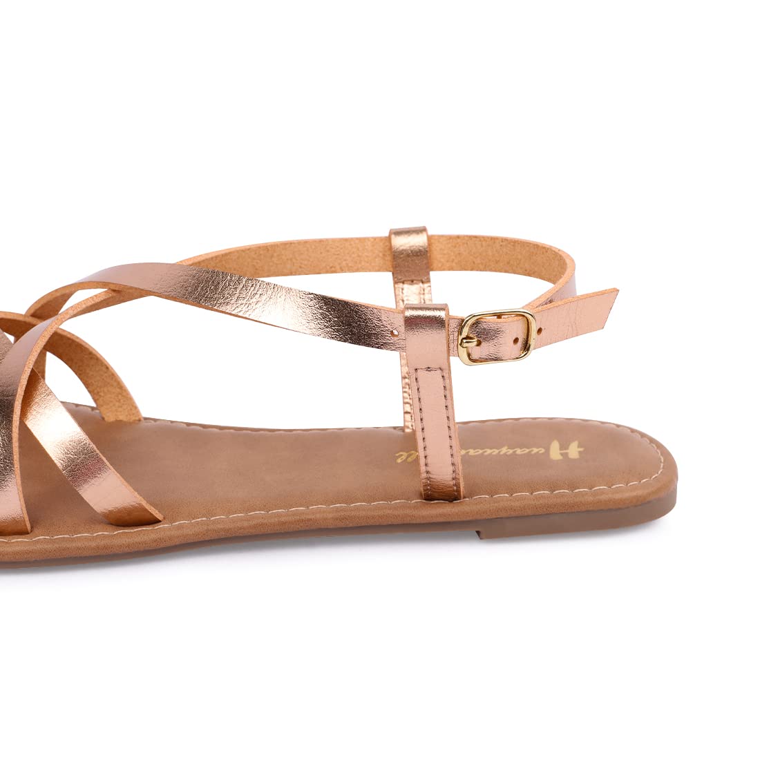 Women's Gladiator Flat Sandals - Strappy Fisherman Sandals with Ankle Strap | Comfortable Summer Casual Shoes for Beach, Vacation & Outdoor Activities