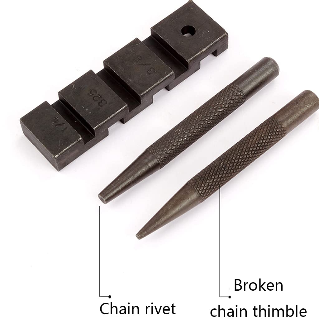 Durable Black Chainsaw Chain Breaker Tool Kit - Anti-Corrosion, Sturdy & Easy to Use for Professional Wood Cutting and DIY Projects