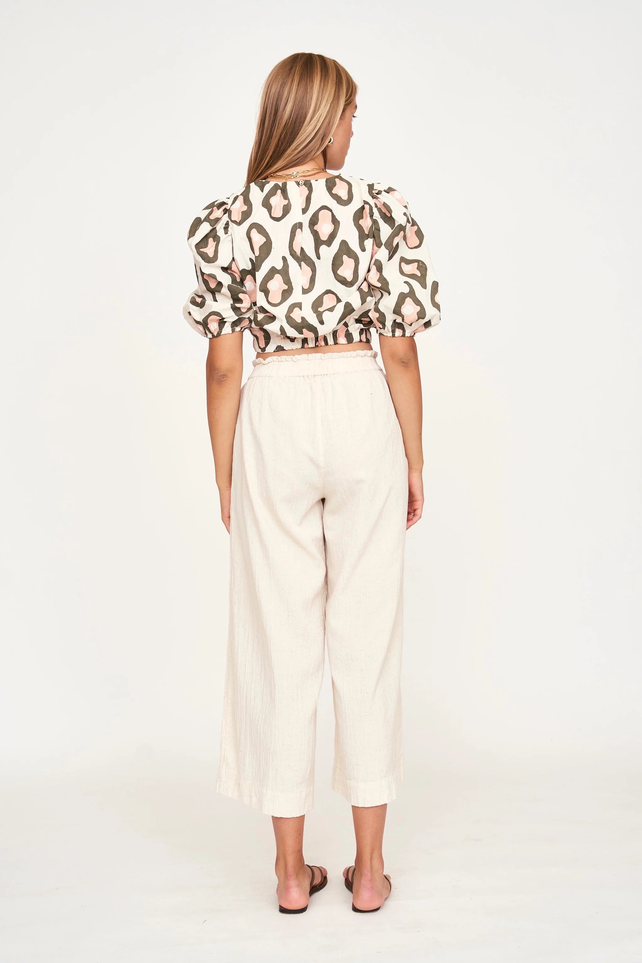 Stylish Mirth Pant in Oatmeal - Comfortable High-Waisted Trousers for Women | Perfect for Work, Travel & Casual Wear