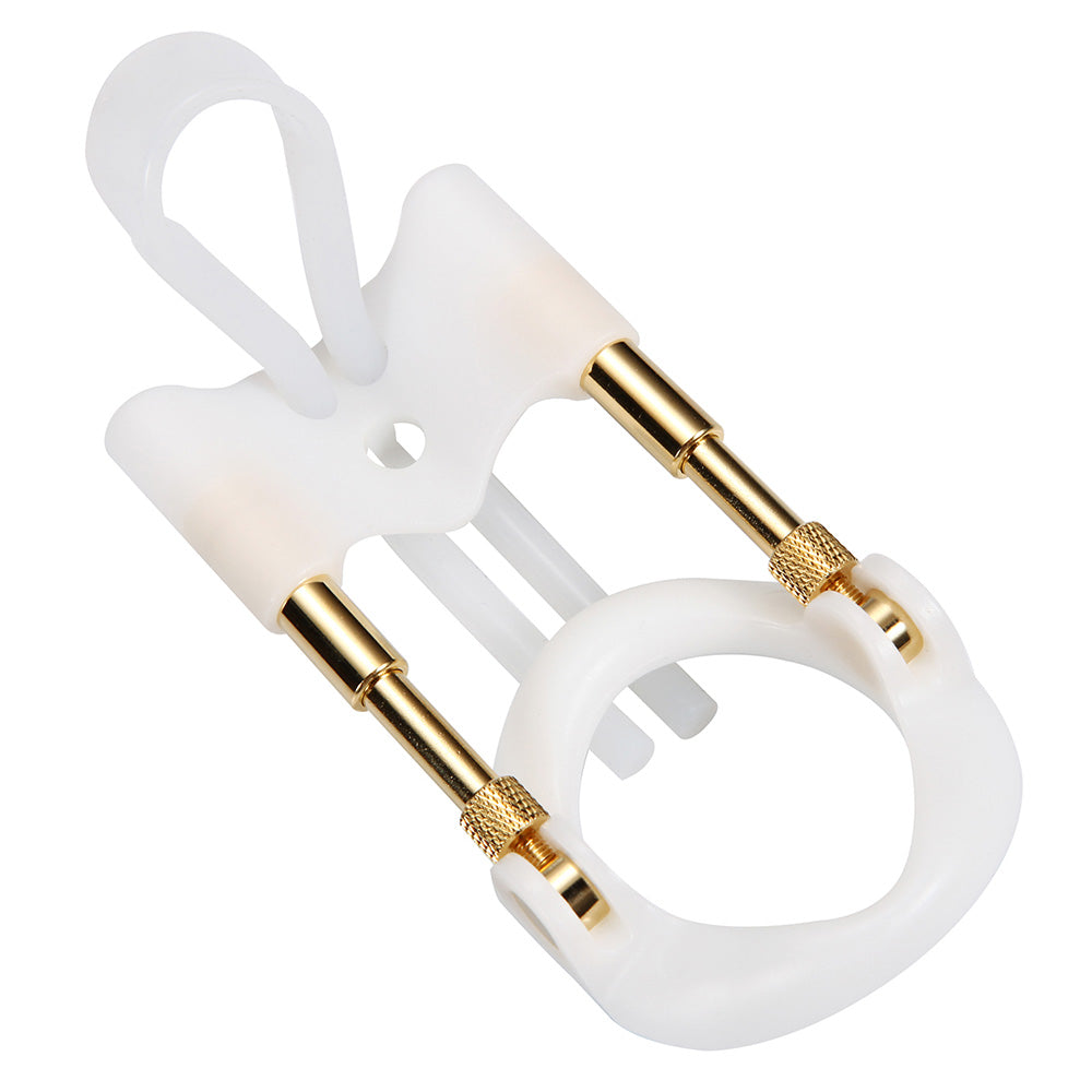 24K Gold Penis Extender for Men - Easy Max Size Enhancement Device for Male Growth & Performance - Perfect for Intimate Moments & Confidence Boosting
