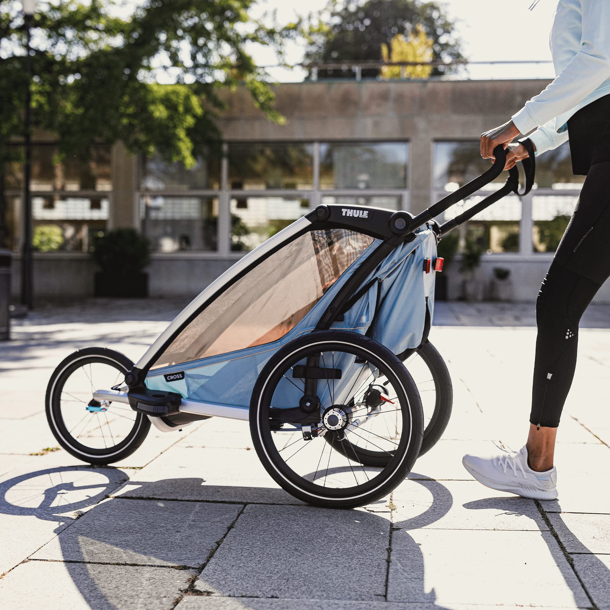 Thule Chariot Jogging Wheel Kit - Premium Stroller & Bike Trailer Accessory for Active Families | Perfect for Running, Hiking & Outdoor Adventures