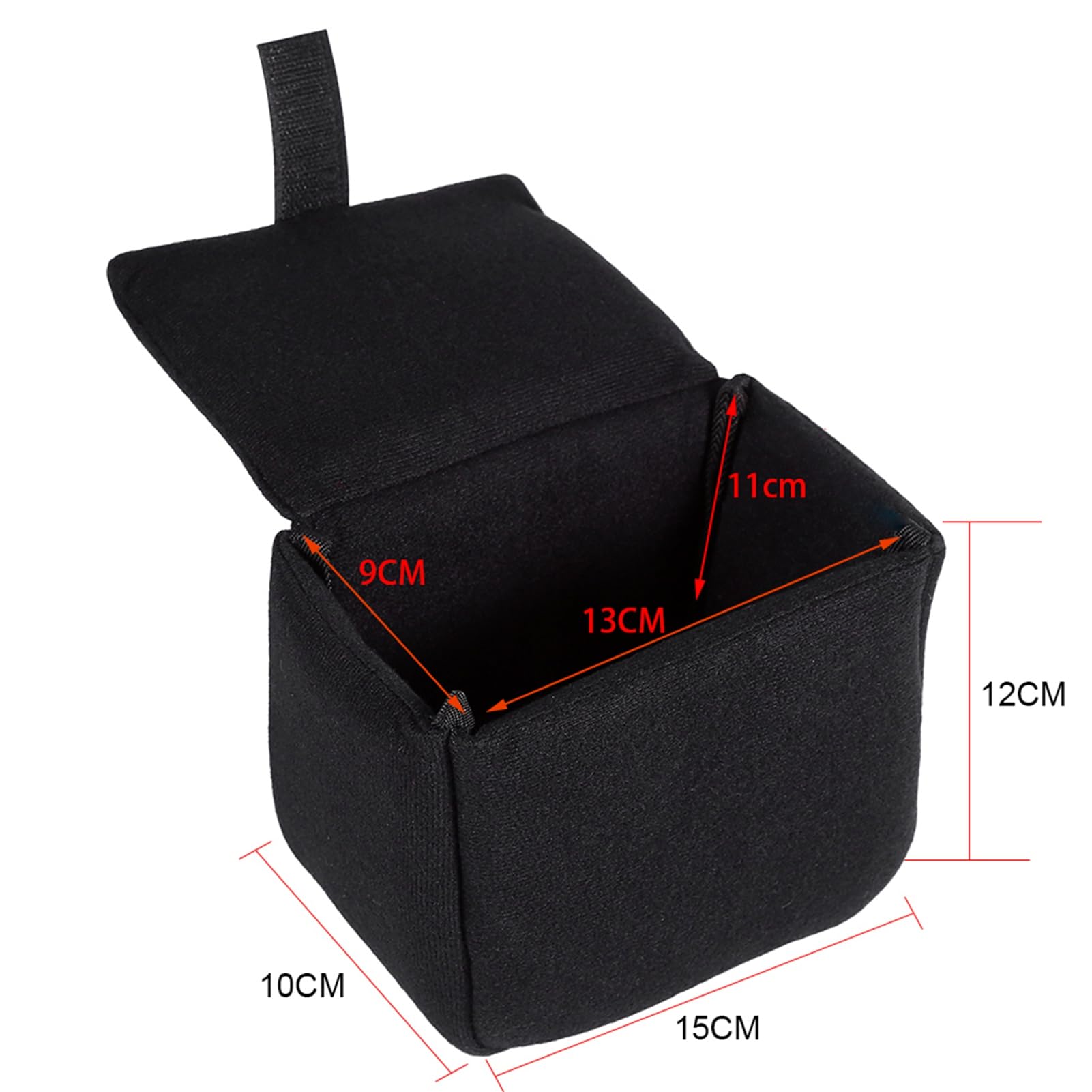 Best DSLR Camera Bag Insert Pad - Shockproof & Protective Camera Case Accessory for DSLR/SLR Cameras - Soft Velvet Lining, Compact & Lightweight (Black) - Perfect for Travel, Photography & Outdoor Shooting
