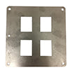 Monsoon Control Plate with Decal - Waterproof & Durable for Outdoor Use - Perfect for Boats, RVs, and Marine Applications