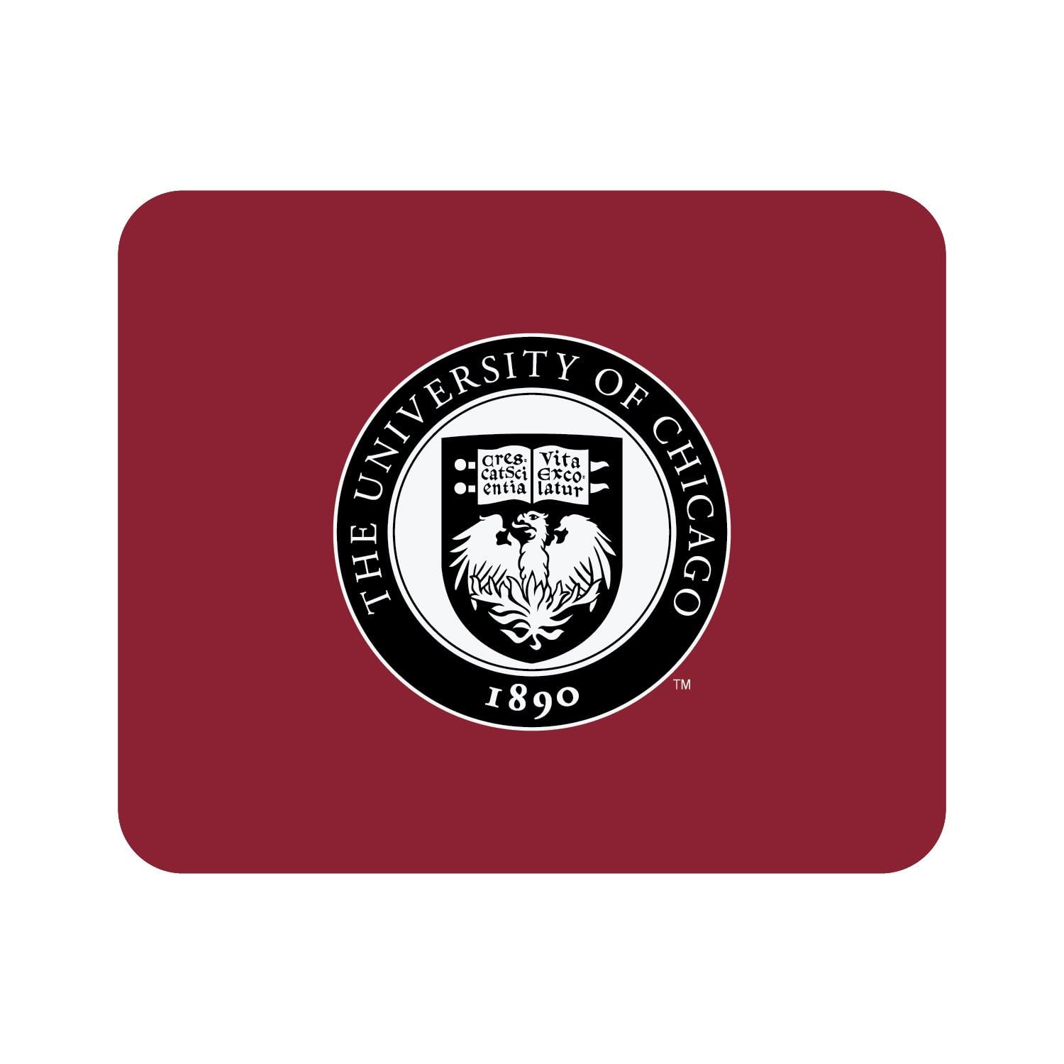 OTM Essentials University of Chicago Standard Fabric Mouse Pad - Classic Gaming & Office Desk Accessory for Work, Study & PC Gaming