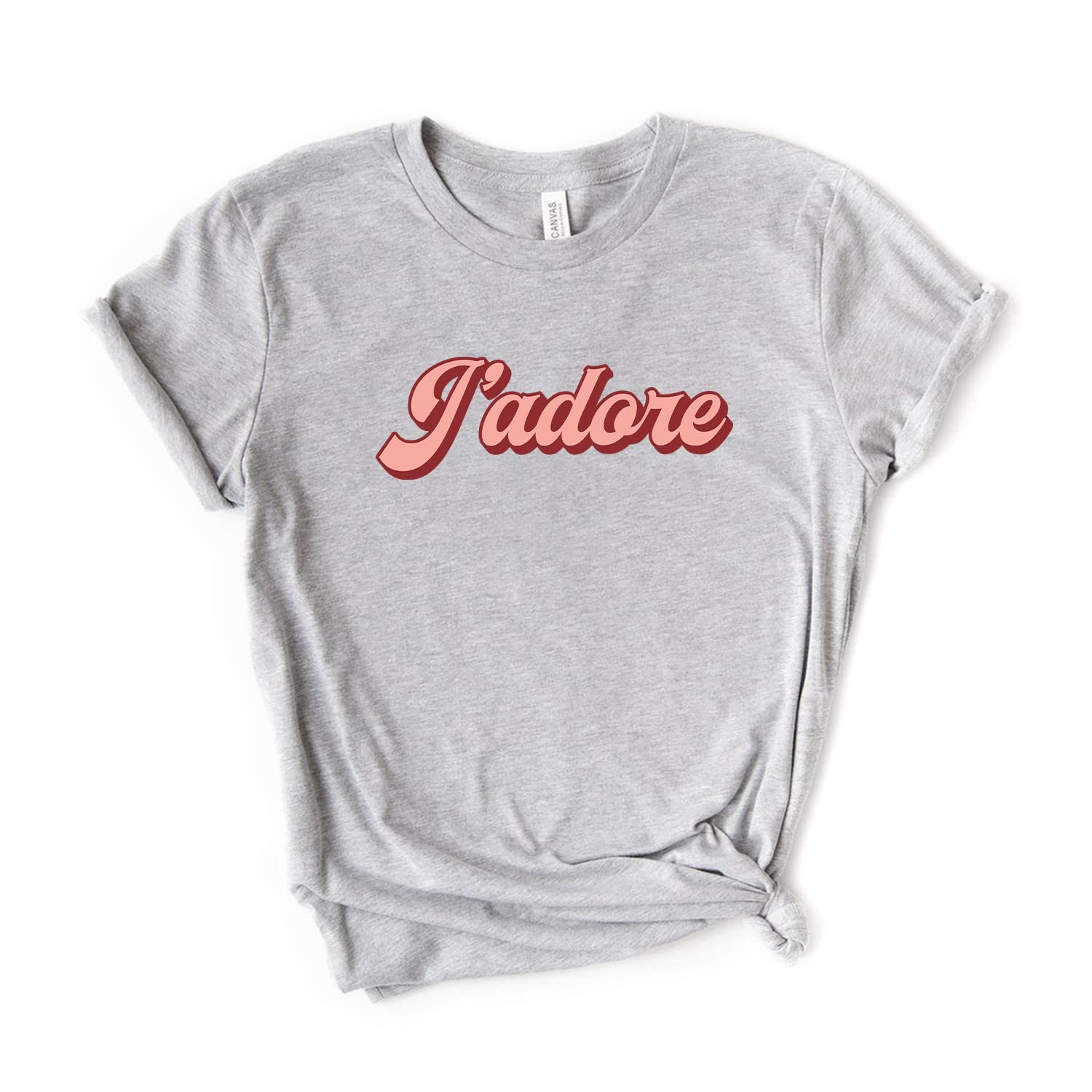 J'adore Paris France Shirt - Softstyle Unisex T-Shirt for Men & Women - Perfect French Gift, Travel Souvenir & Casual Wear