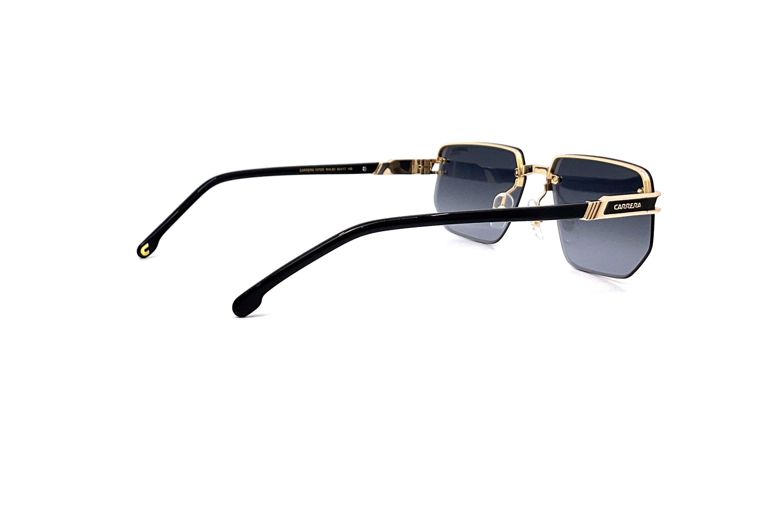 Carrera 1070/S Sunglasses - Gold & Black Aviator Style for Men & Women - Perfect for Driving, Outdoor Sports & Fashion Accessories