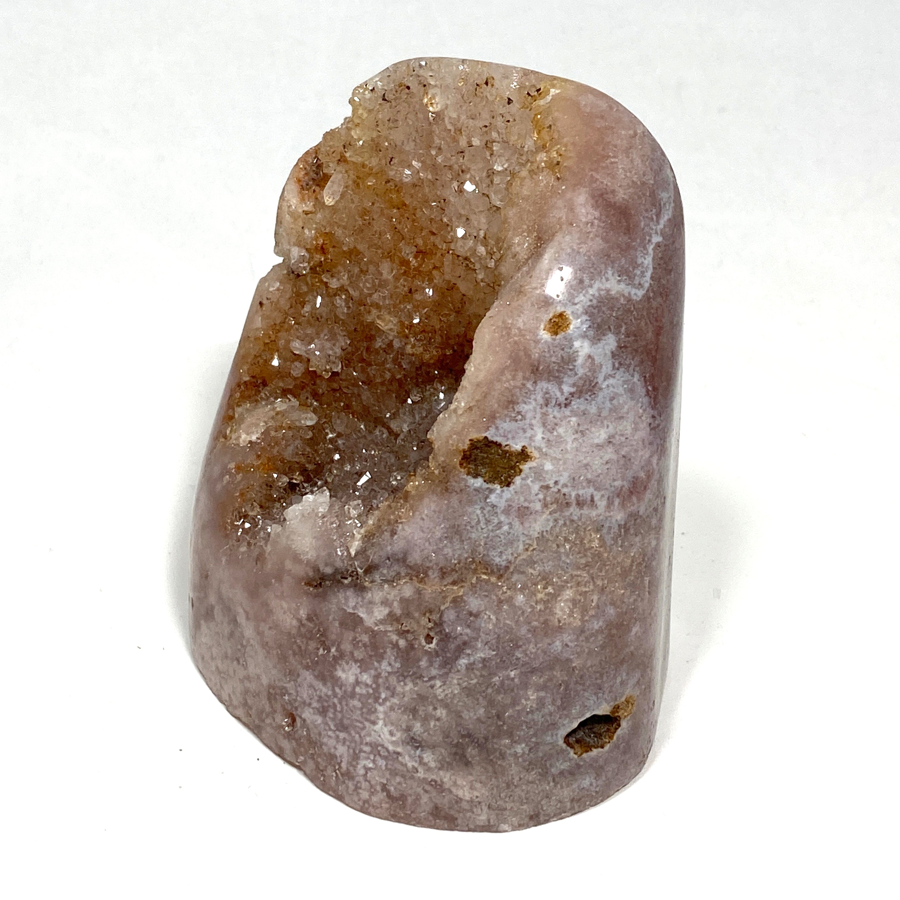 Natural Pink Amethyst Freeform Stone - Healing Crystal for Meditation, Yoga & Home Decor - PAF 04 Gemstone Specimen