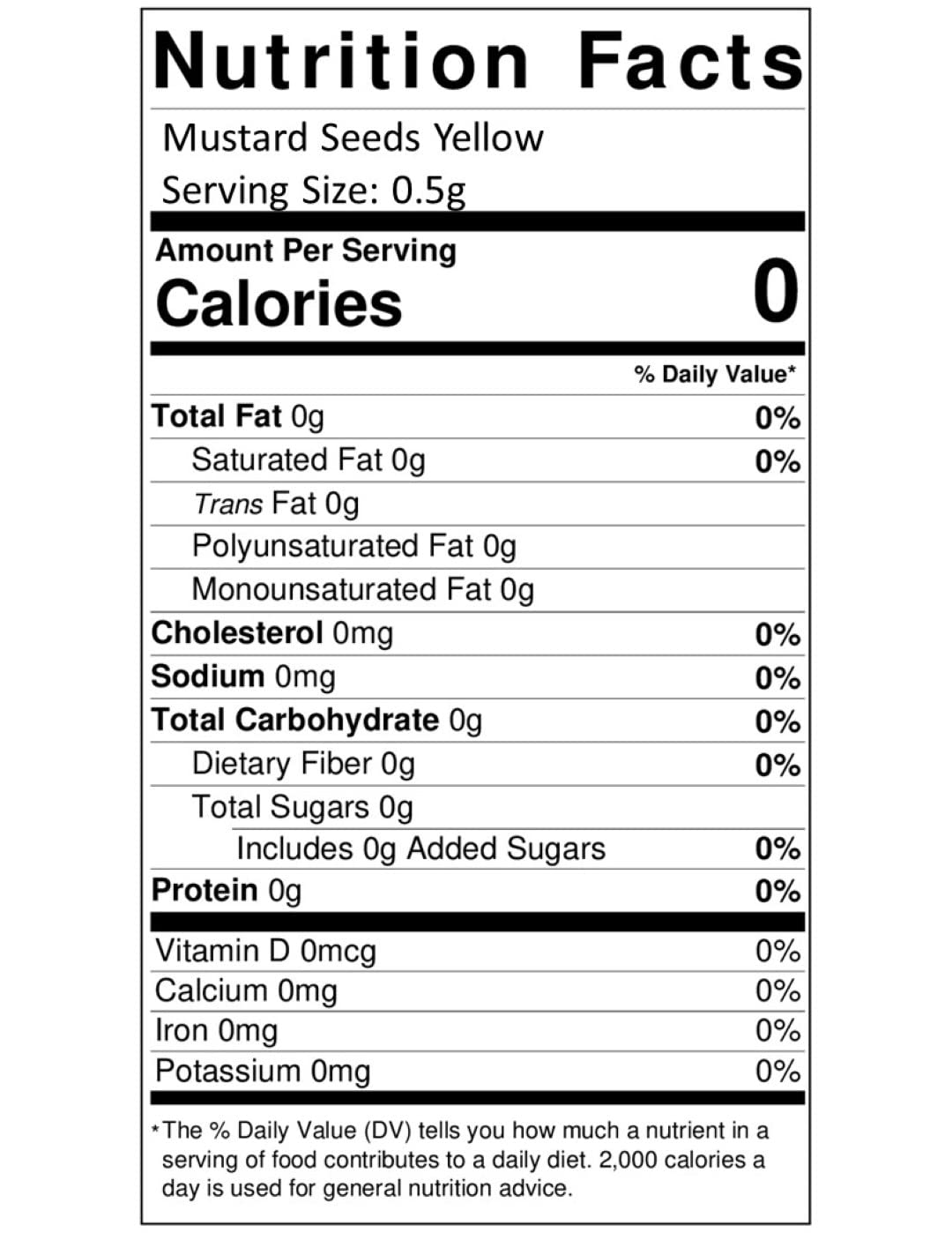 Premium AIVA Whole Yellow Mustard Seeds | All Natural, Vegan, Non-GMO | Indian Origin | 5 LB Bulk Pack | Perfect for Pickling, Cooking & Spice Blends