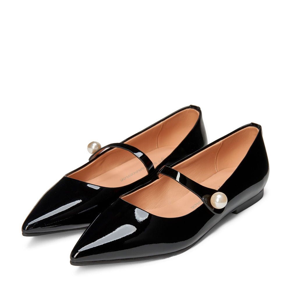 Thea Pearl Black Earrings – Elegant & Timeless Jewelry for Women | Perfect for Weddings, Parties & Everyday Wear