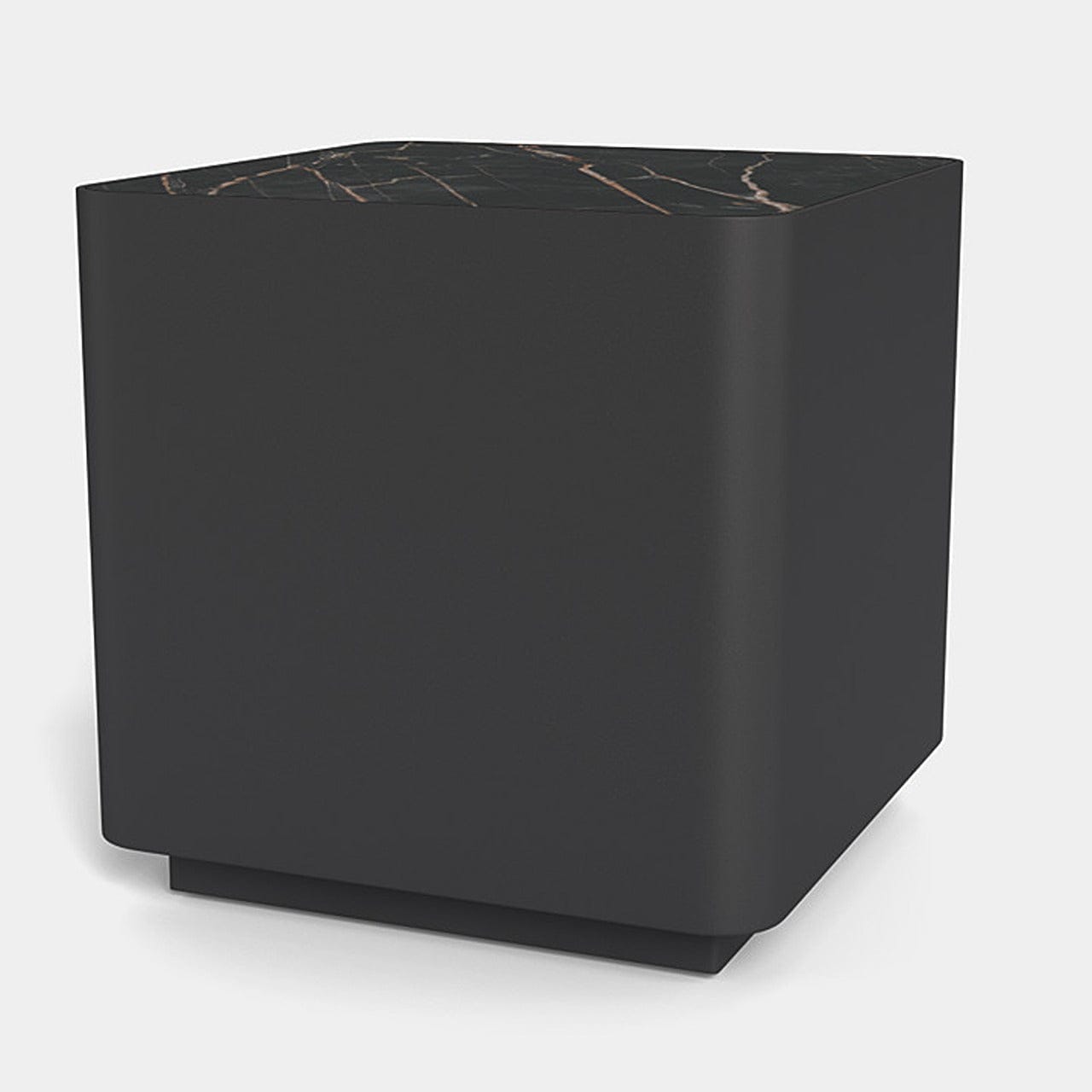 Antigua Outdoor Square Side Table - Durable Weather-Resistant Patio Furniture for Garden, Poolside & Deck - Perfect for Drinks, Books & Decor
