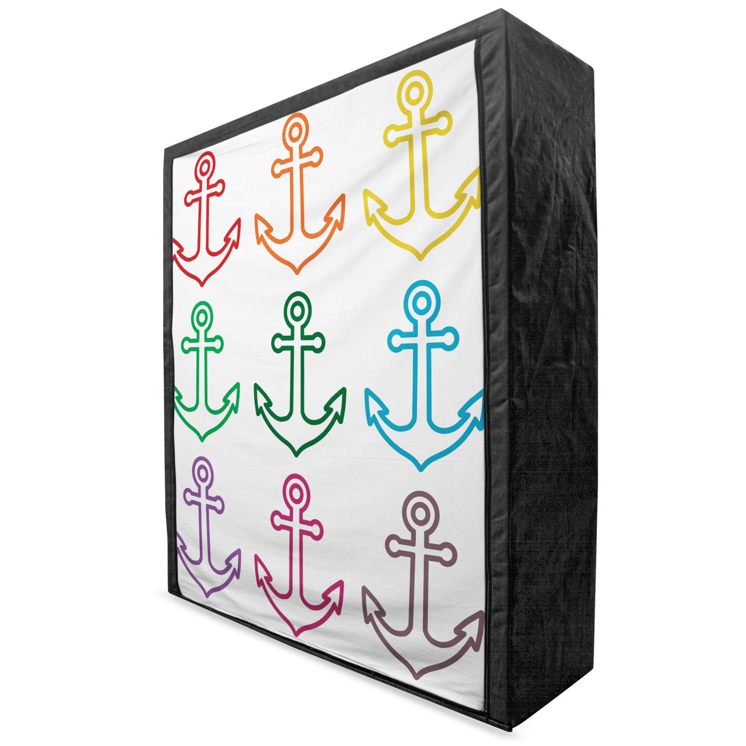 Ambesonne Anchor Portable Fabric Wardrobe - 59