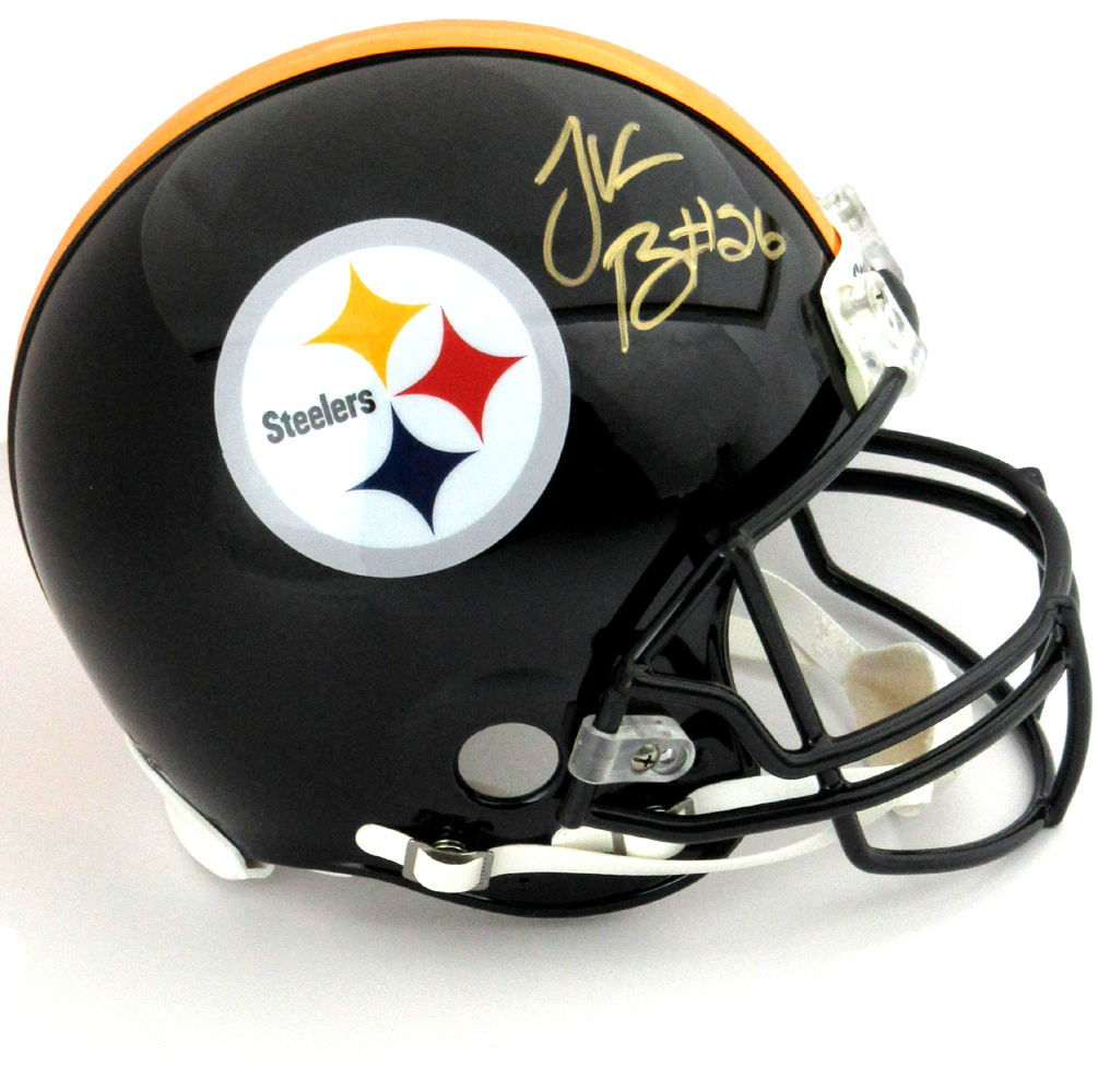 Le'Veon Bell Autographed Pittsburgh Steelers NFL Helmet - Signed Riddell Authentic Football Collectible for Fans & Memorabilia Display