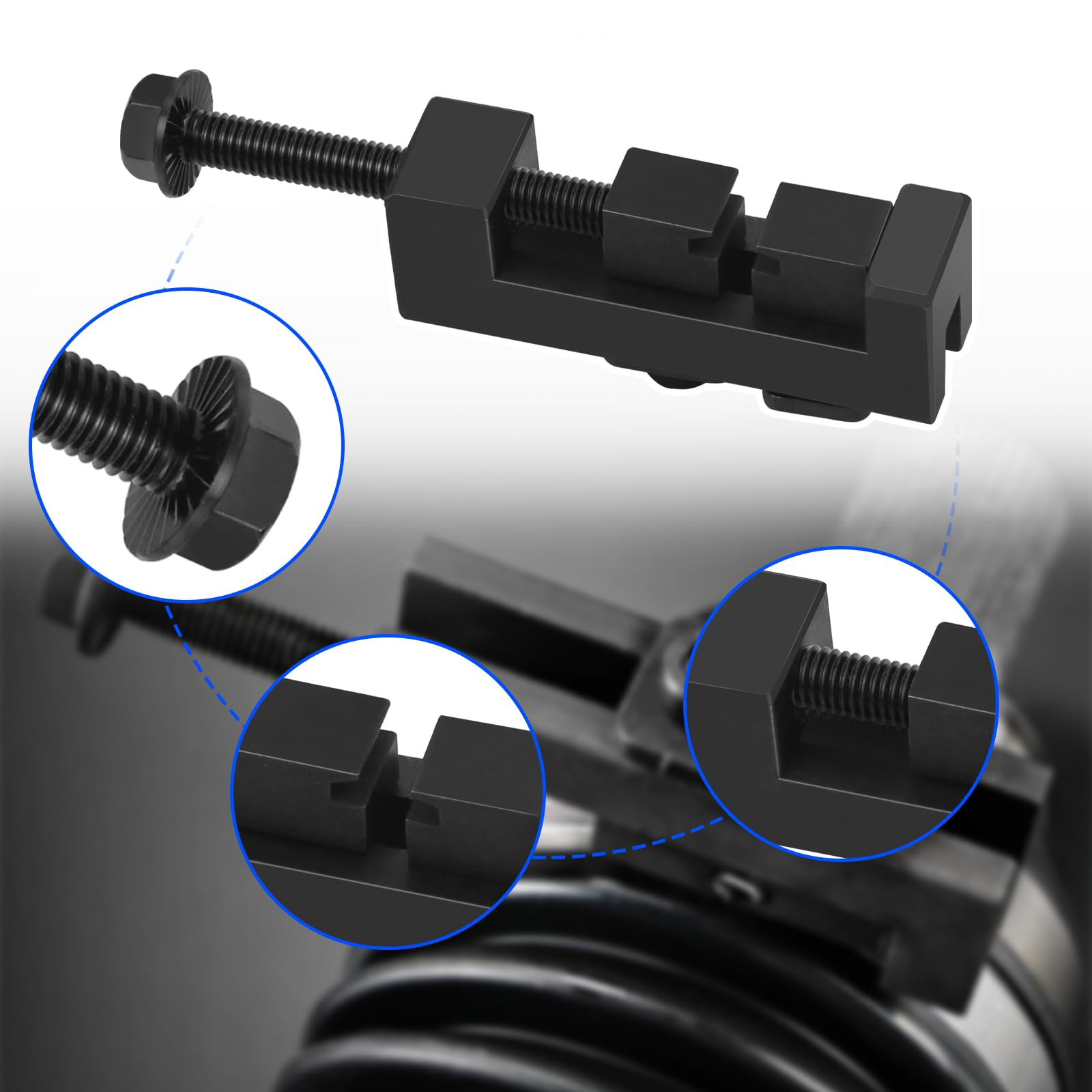 Bolaxin CV Axle Boot Clamp Tool Set - Professional CV Joint Boot Clamp Pliers for Drive Shaft & Hose Clamping - Compatible with Toyota, Lexus (09521-24010) - Perfect for Auto Repair Shops & DIY Mechanics