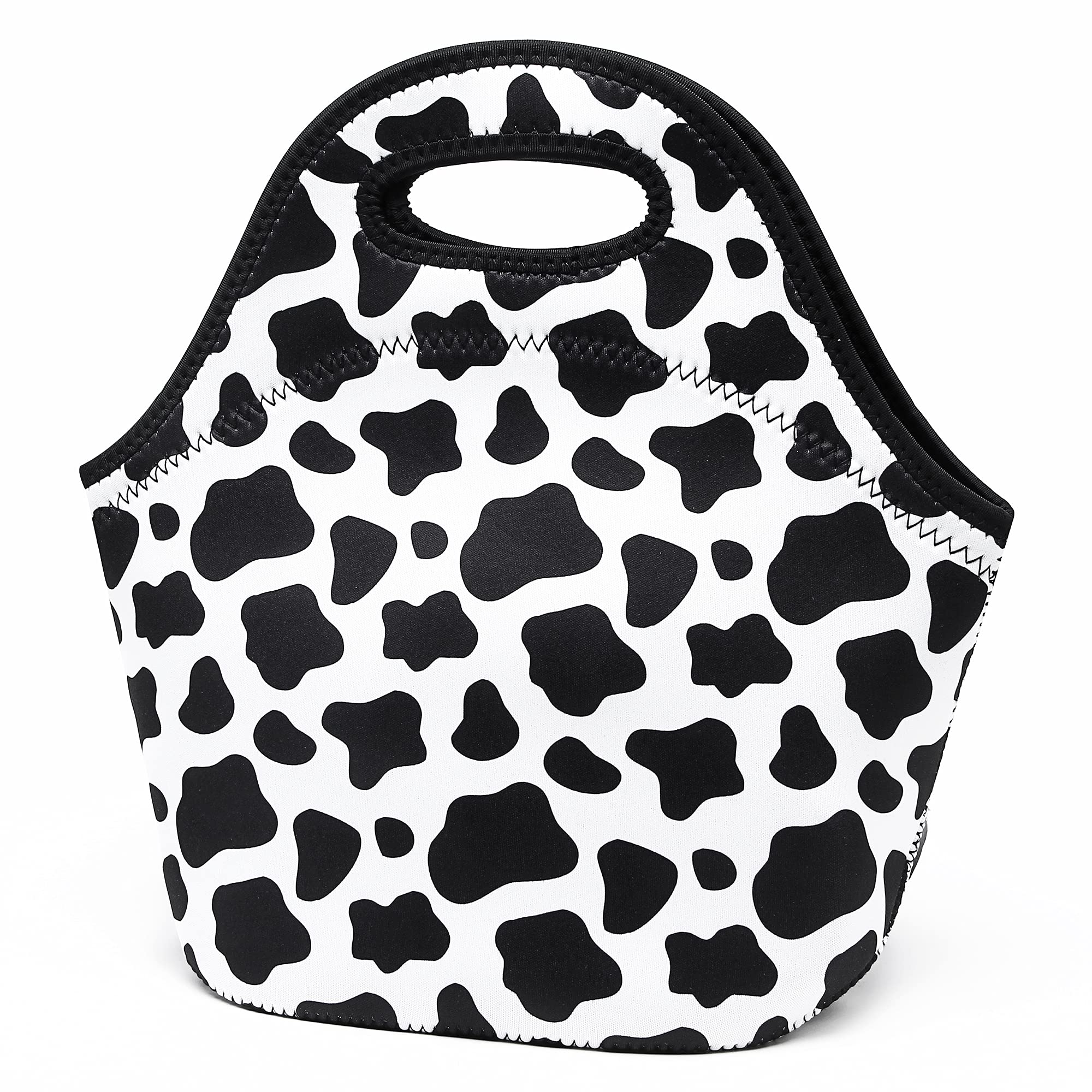 Insulated Neoprene Lunch Bag for Women & Men - Leakproof Washable Lunch Tote with Container Box - Lightweight Meal Prep Bag for Work, Office, School, Picnic & Outdoor Activities