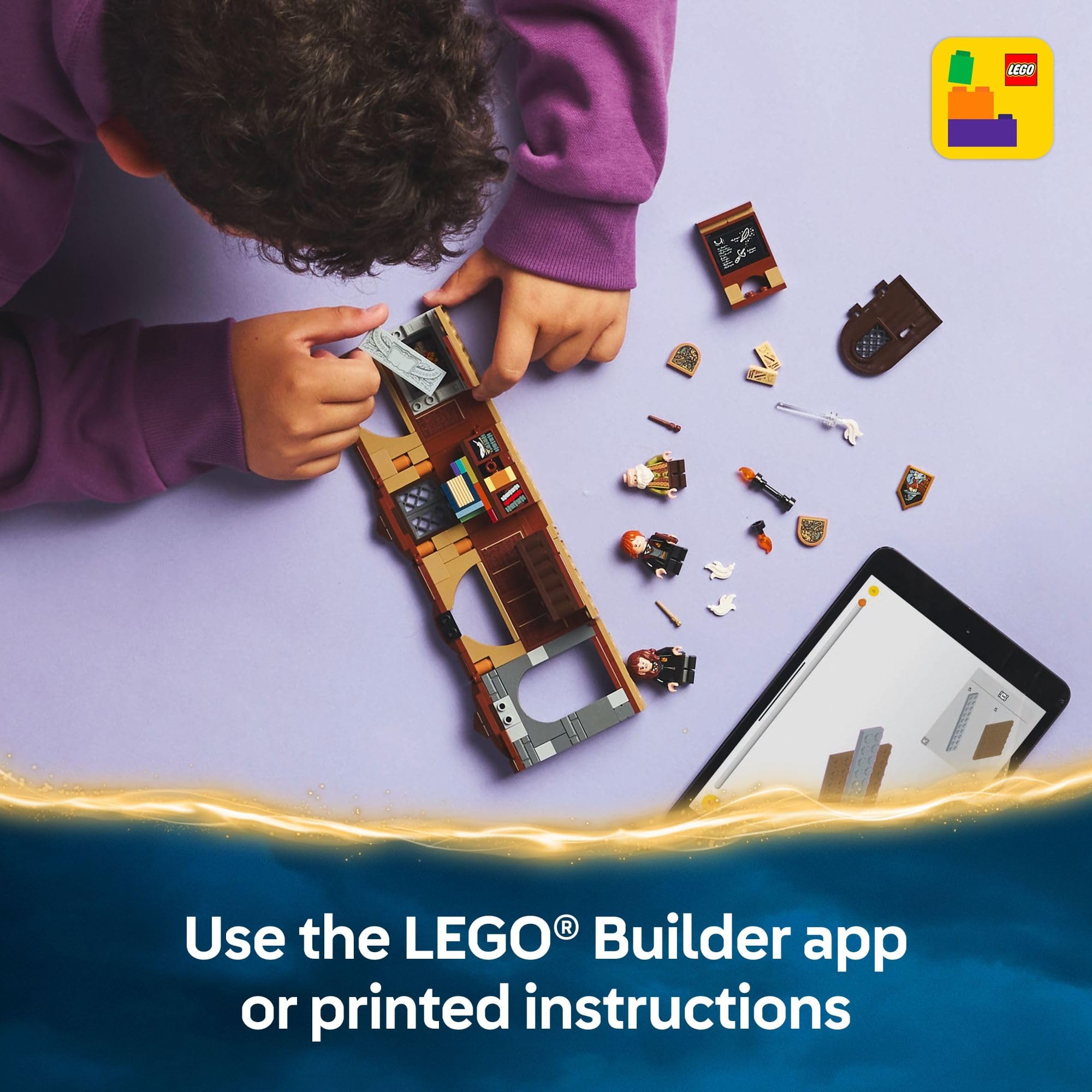 LEGO Harry Potter Hogwarts Castle Charms Class Building Set 76442 | Wizarding World Toy for Kids Ages 8+ | Creative STEM Gift for Boys & Girls | Perfect for Birthday Presents & Harry Potter Fans | Build & Display for Magical Playtime