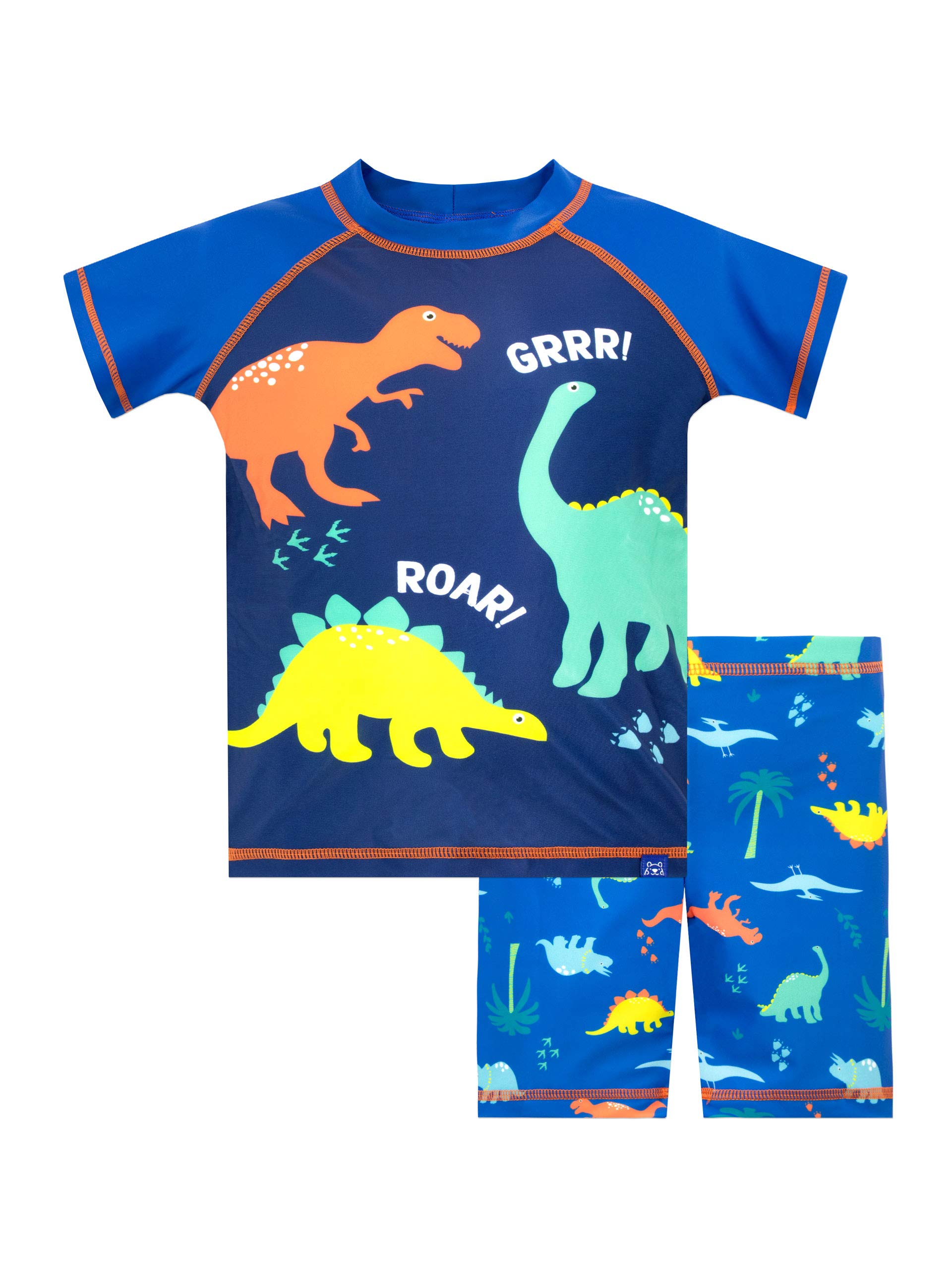 Dinosaur Boys Swim Set - UV Protection Swimwear for Kids - Perfect for Pool, Beach & Summer Water Activities