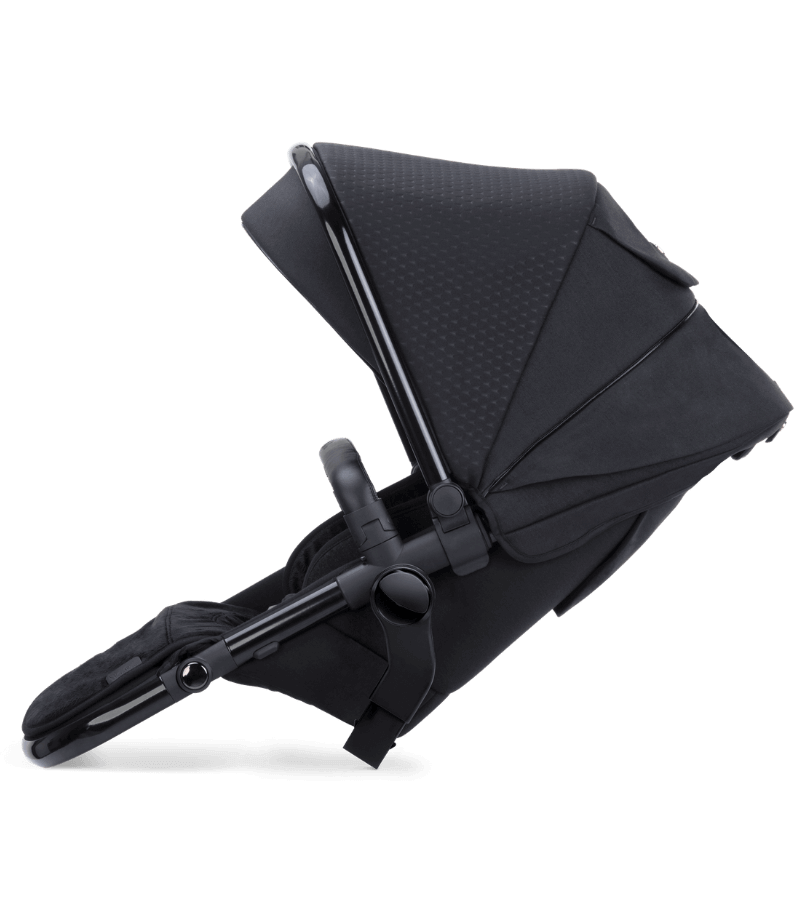 Silver Cross Wave 2022 Luxury Double Stroller for Twins - Lightweight Compact Foldable Design Perfect for Travel, Shopping & Daily Use