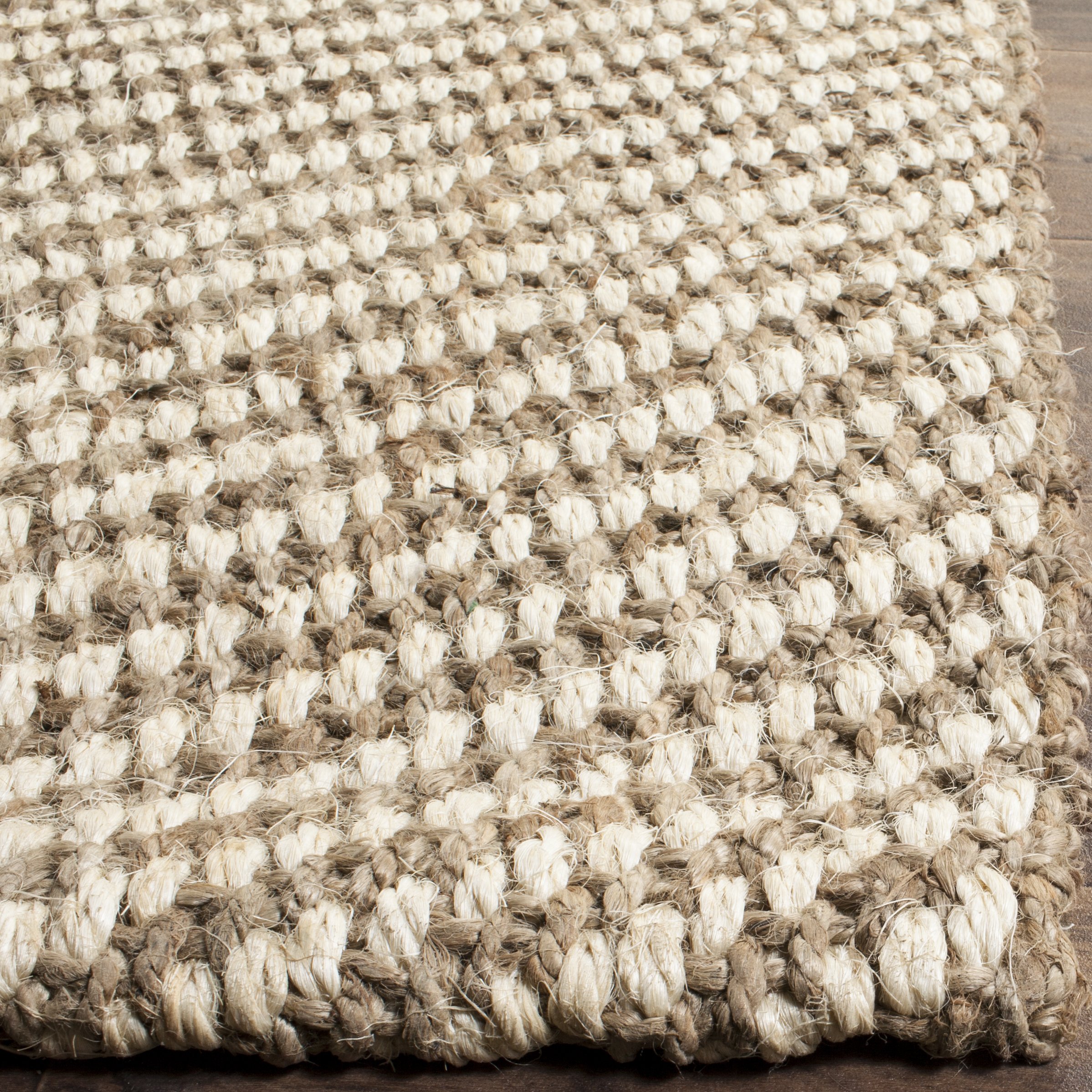 SAFAVIEH Handmade Natural Fiber Area Rug - 5' x 8' Jute & Sisal Rug, Eco-Friendly Floor Covering for Living Room, Bedroom, High Traffic Areas | Durable & Stylish Home Decor (NF457A)