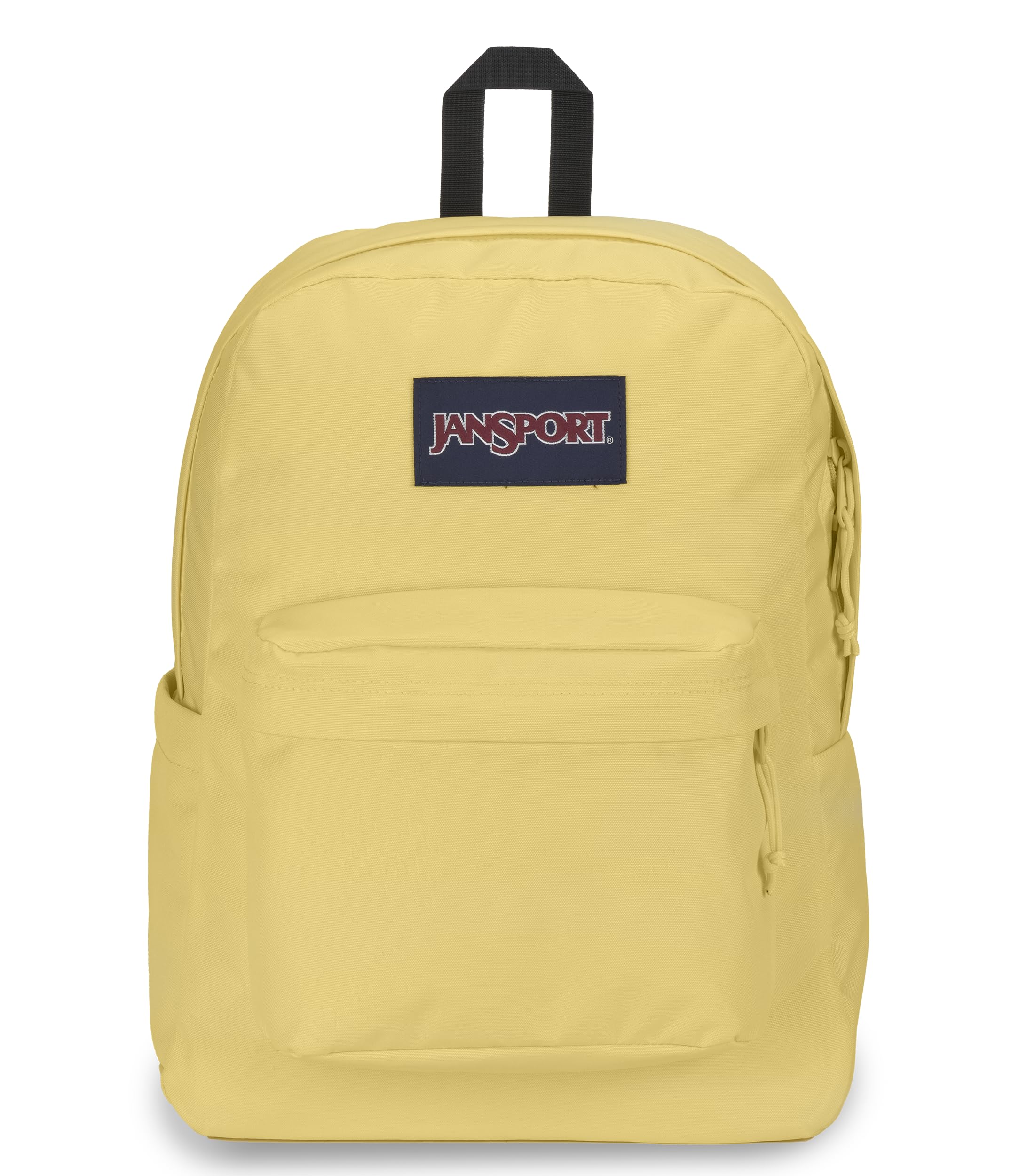 JanSport SuperBreak Backpack - Durable Lightweight School Backpack for College Students & Travel - Pale Banana Color - Perfect for Daily Commute, Campus Life & Weekend Getaways