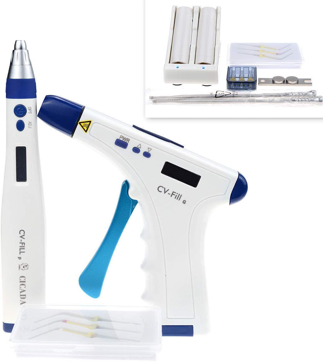 BoNew Fast Heating Endodontic Obturation System - Cordless Gutta Percha Pen Gun for Root Canal Treatment (CV-Fill) | Perfect for Dental Clinics & Endodontic Procedures