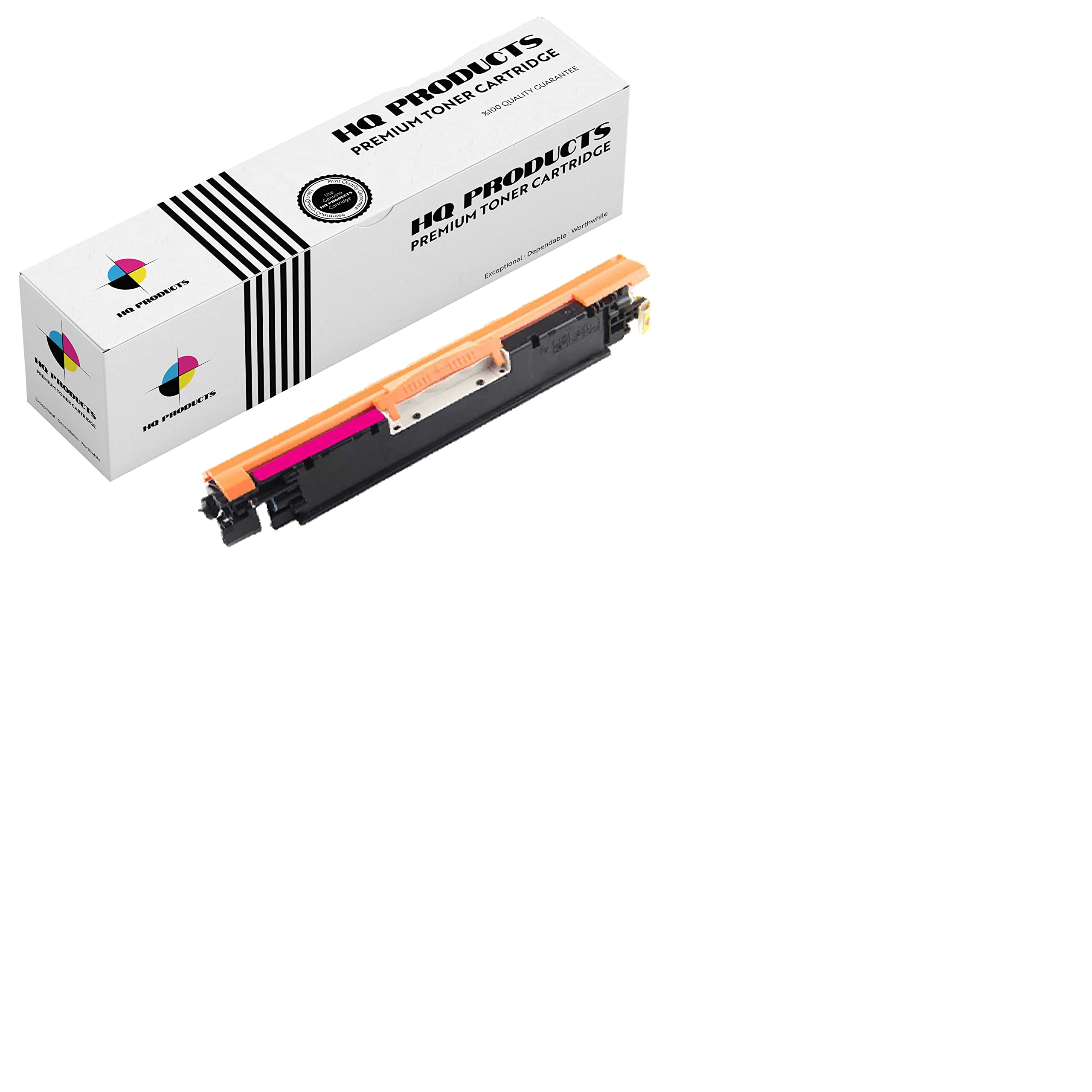HP CF353A & 130A Compatible Magenta Toner Cartridge Replacement for HP Color LaserJet Pro M176, M176fn, M177, M177fn Printers | High-Quality Printing for Office Documents & Home Use