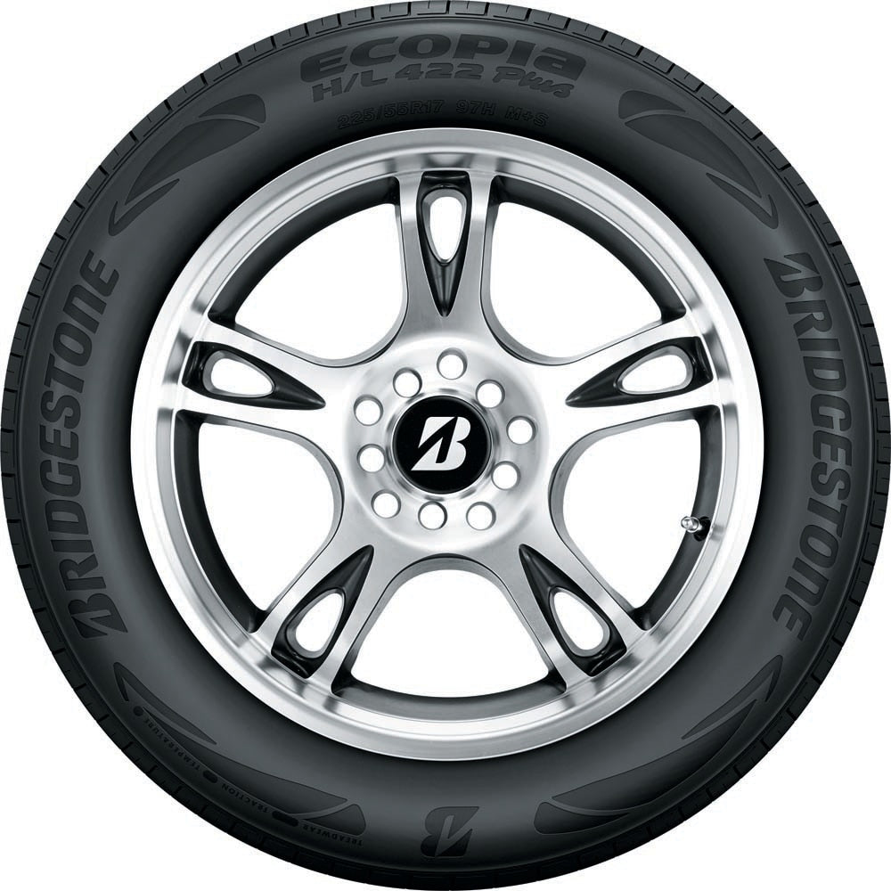 Bridgestone Ecopia H/L 422 Plus 77V 175/55R15 All-Season Tire - High Performance Fuel Efficient Tires for Sedans, Coupes & Compact Cars - Perfect for Daily Commuting & Highway Driving
