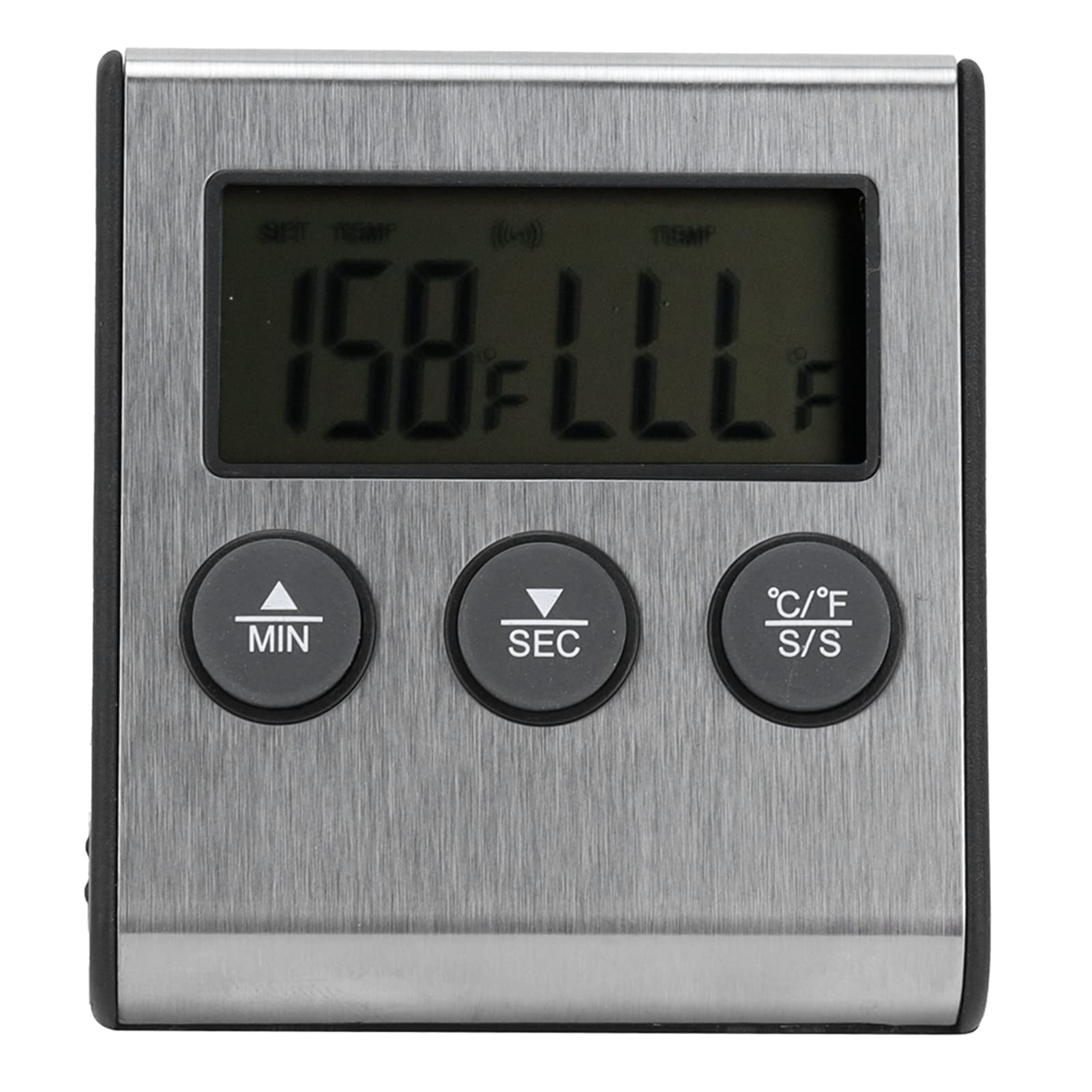 Digital Food Thermometer with Countdown Timer - Candy & Cooking Temperature Gauge - Perfect for Baking, Grilling, and Candy Making