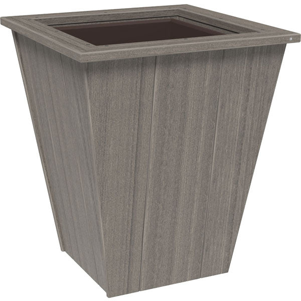 Premium 26-Inch Elite Planter by LuxCraft - Modern Indoor/Outdoor Flower Pot for Home Decor, Garden & Patio