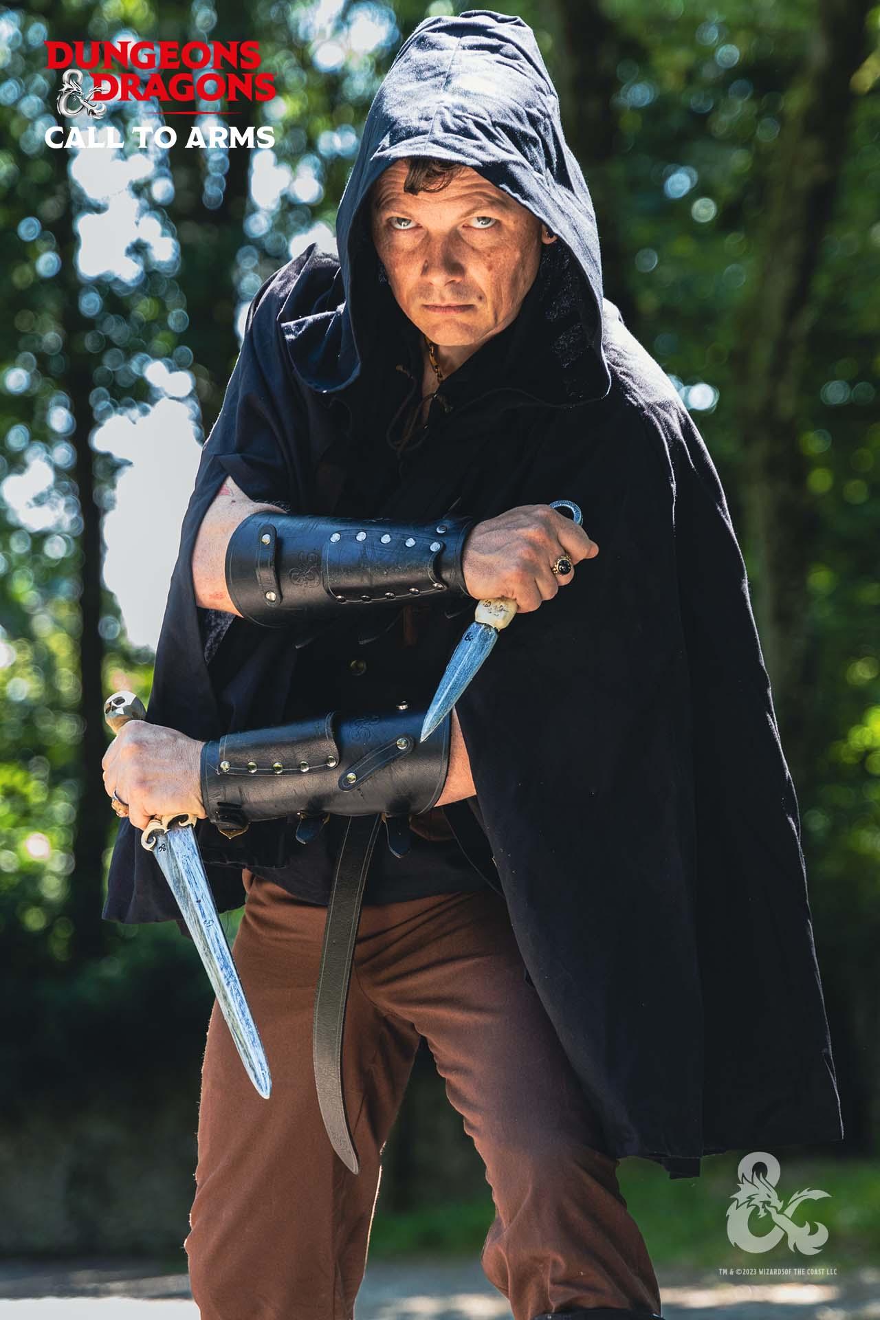 Dungeons & Dragons Foam Rogue Dagger - Safe LARP Weapon for Cosplay, D&D Roleplaying & Fantasy Themed Parties | Perfect Gift for Gamers & Collectors
