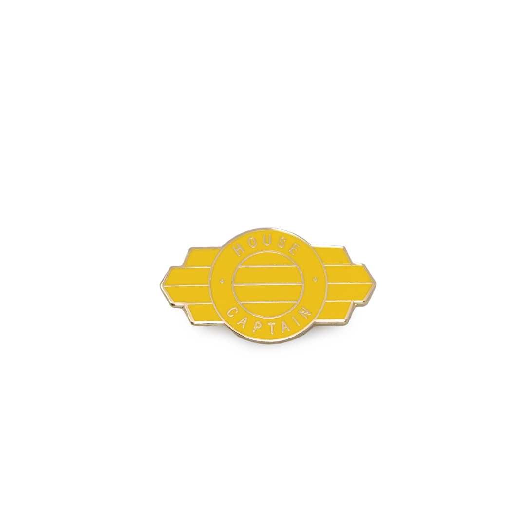 House Captain Badge - Premium Quality Student Leadership Badge for School Prefects & Monitors - Perfect for Award Ceremonies, Student Council Events & Classroom Recognition
