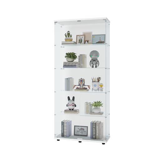 White, 5 Shelves, Double Door