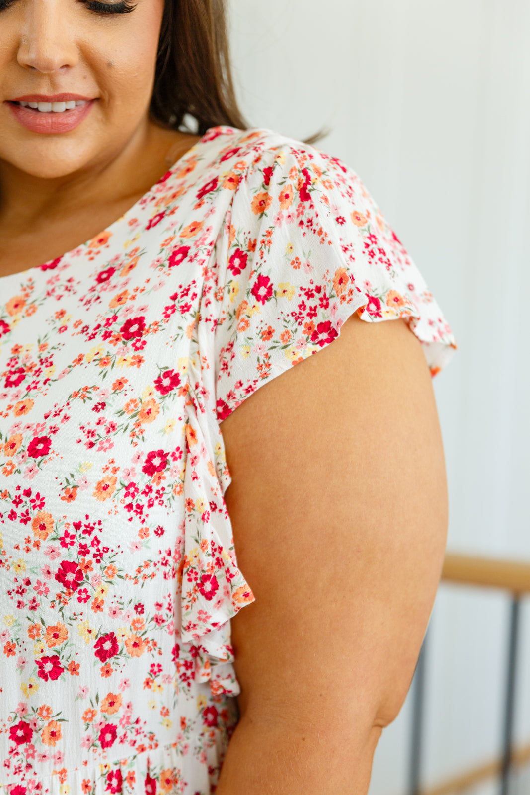 Floral Print Summer Dress for Women - Lightweight & Comfortable - Perfect for Beach Vacations, Brunch Dates & Outdoor Parties
