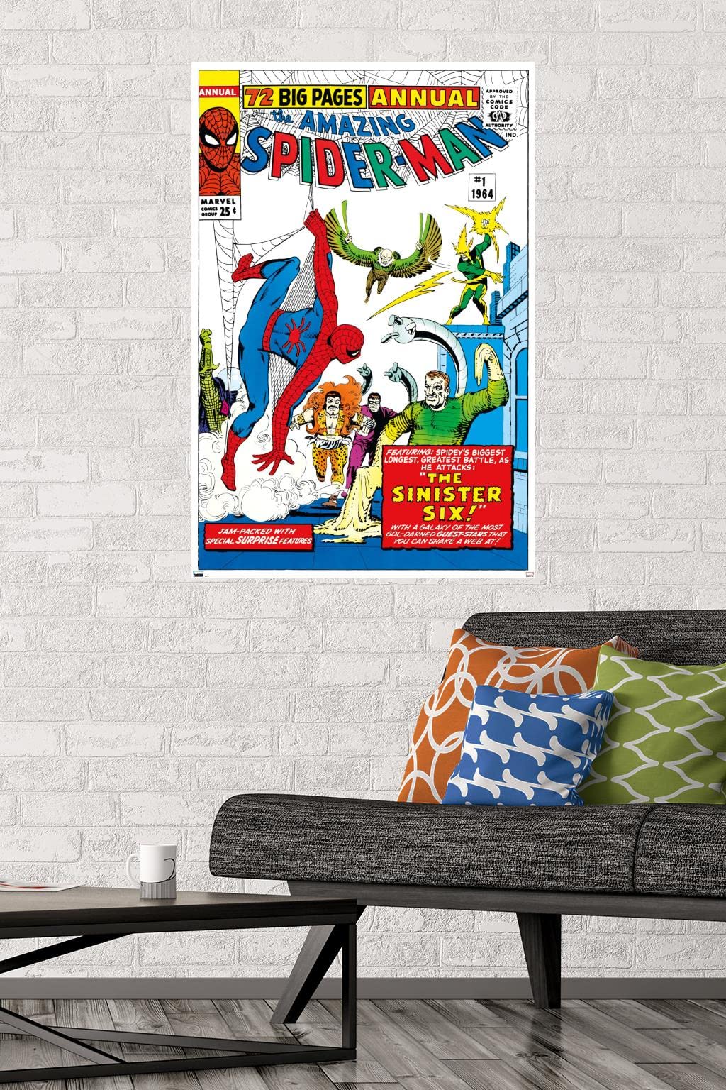 Trends International Marvel Comics The Sinister Six - Amazing Spider-Man Annual #1 Premium Wall Poster 34