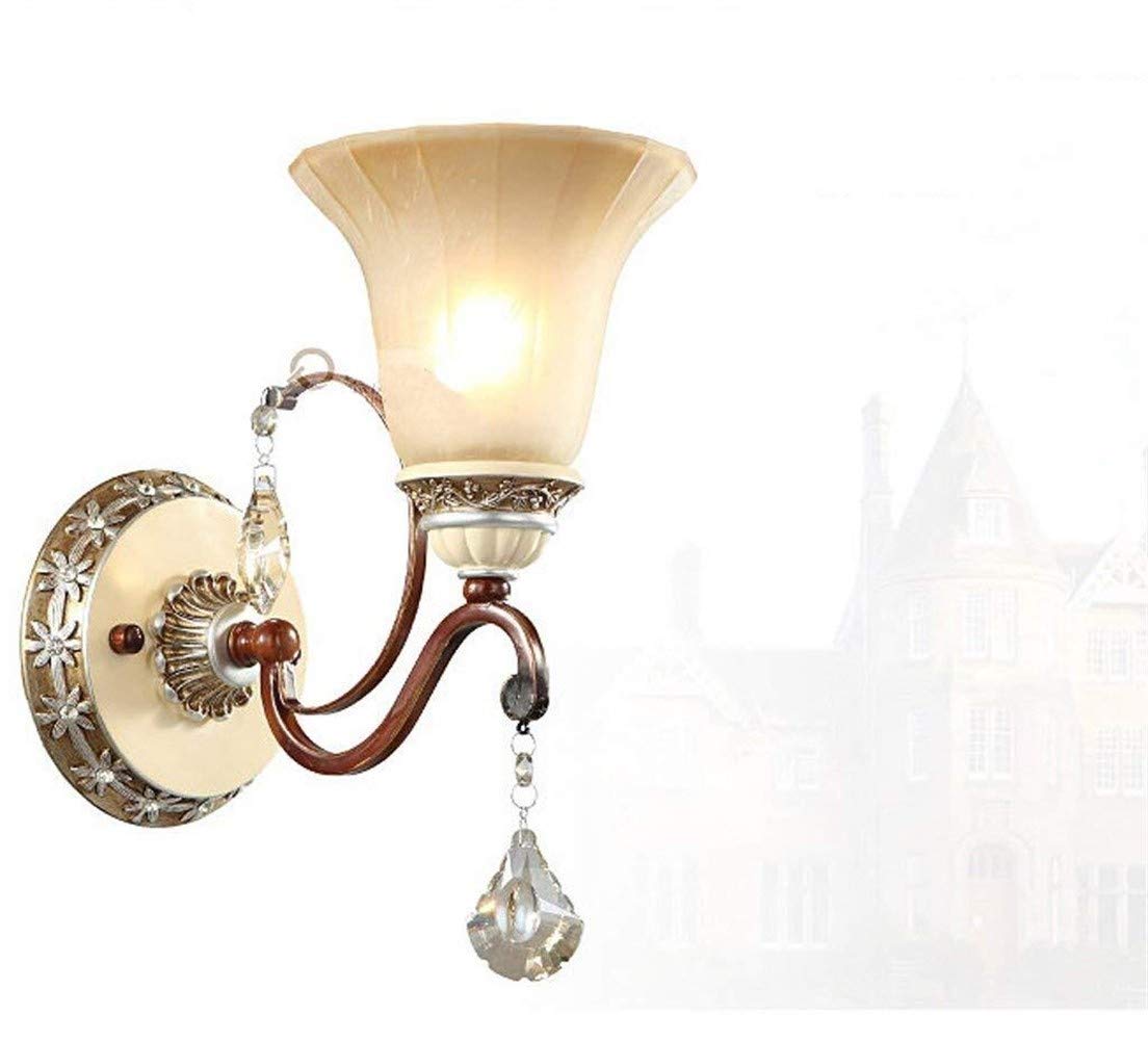 Modern Nordic LED Wall Light - Crystal Bedside Lamp for Bedroom, Living Room, Study & Restaurant - Elegant Indoor Lighting for Home Decor & Entrance Aisle - Perfect for Creating Cozy Ambiance in Residential & Commercial Spaces