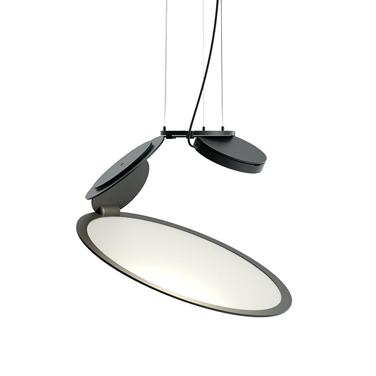 Elegant Cut Pendant Lamp - Modern Glass Ceiling Light Fixture for Living Room, Bedroom & Dining Room Decor
