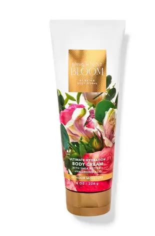 Bath and Body Works Brightest Bloom Fragrance Mist & Body Cream Set - 4 Fl Oz (Pack of 2) | Floral Scent for Women | Perfect for Daily Use, Gifts & Self-Care Moments