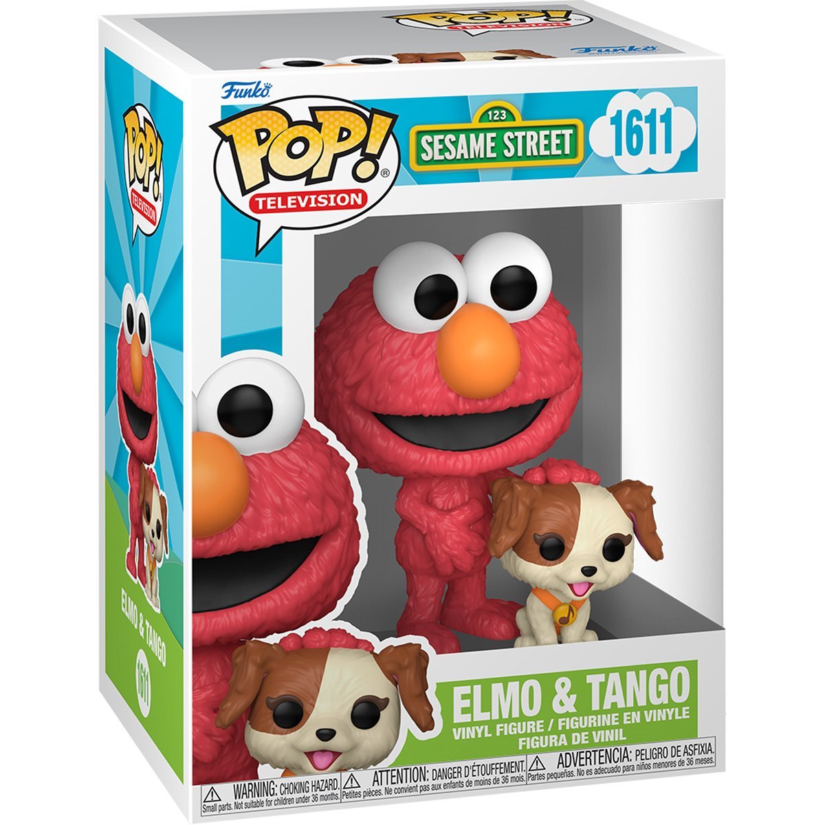 Sesame Street Elmo & Tango Plush Toy - Cute Interactive Stuffed Animal for Kids | Perfect for Playtime, Birthday Gifts & Nursery Decor