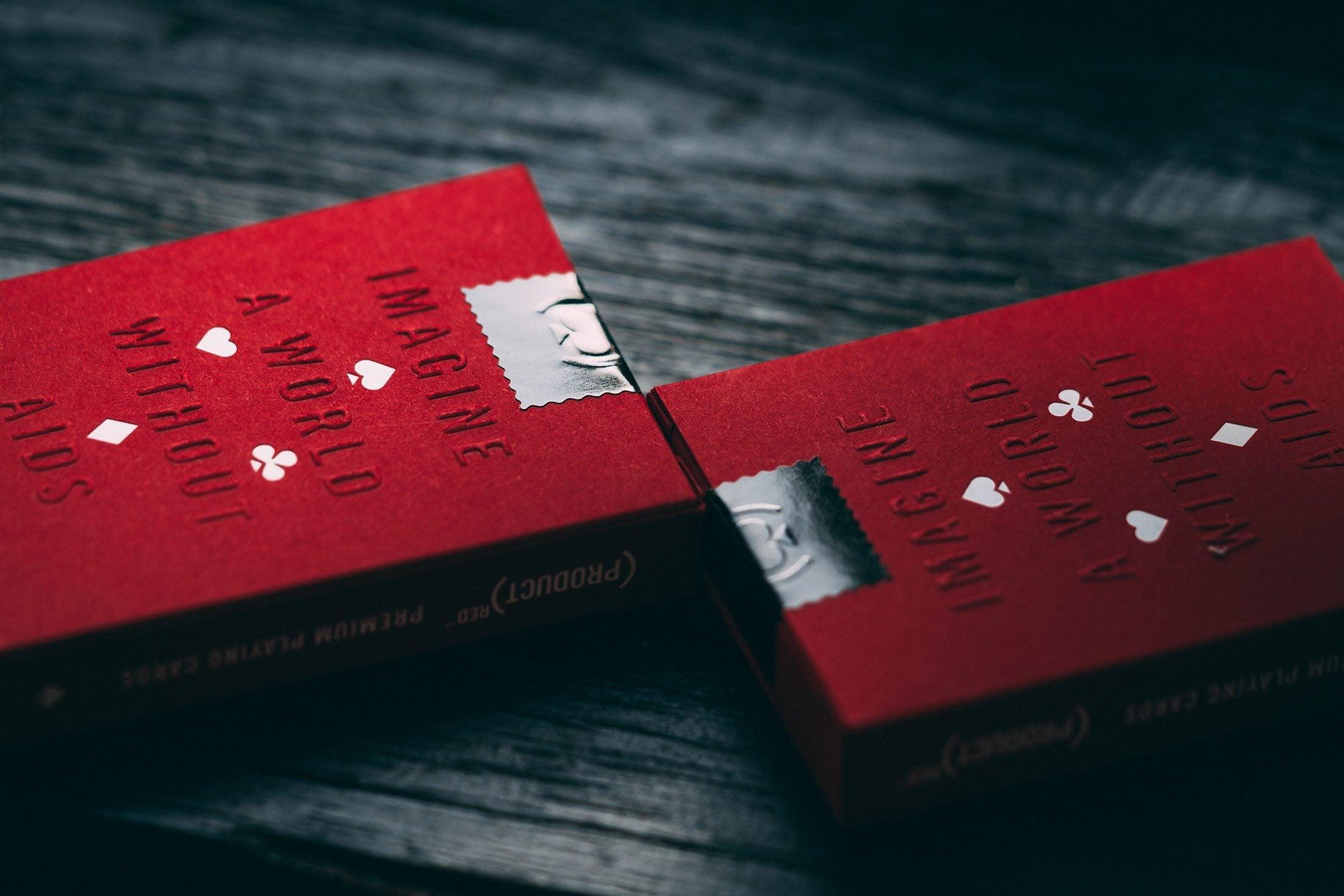 Premium Red Playing Cards - Classic Poker Size Deck for Card Games, Magic Tricks & Casino Nights - 100% Plastic-Coated for Durability & Smooth Shuffling