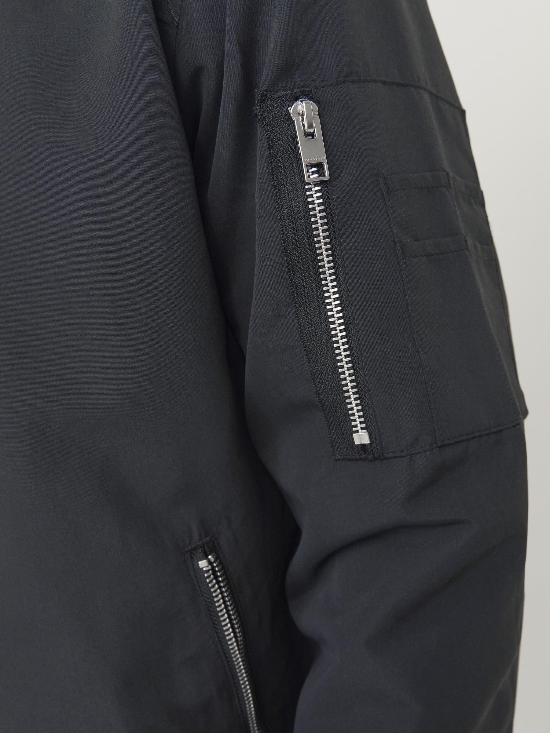JACK & JONES Men's Plus Size Bomber Jacket for Casual Wear