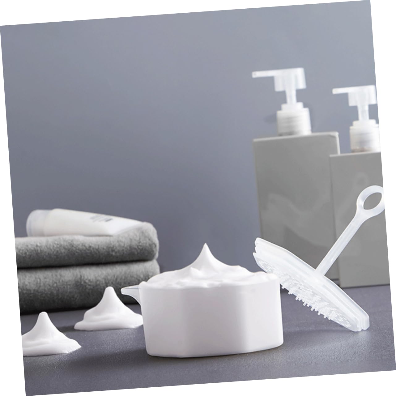 2 Pack Portable Bubble Bottle for Face Care - Rich Foam Maker for Skincare & Makeup - White Bubble Cleansing Tool for Deep Cleaning & Relaxation - Perfect for Daily Skincare Routine & Spa Day at Home