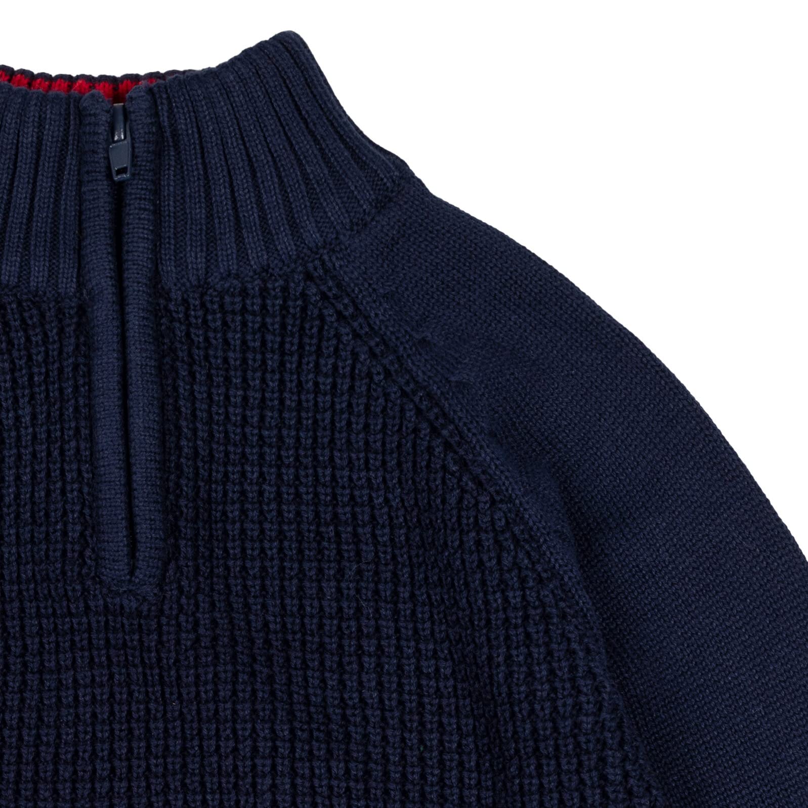 Half Zip Long Sleeve Sweater for Kids - Warm Pullover for Boys & Girls (Toddler to Big Kid) - Perfect for School, Playdates & Outdoor Activities