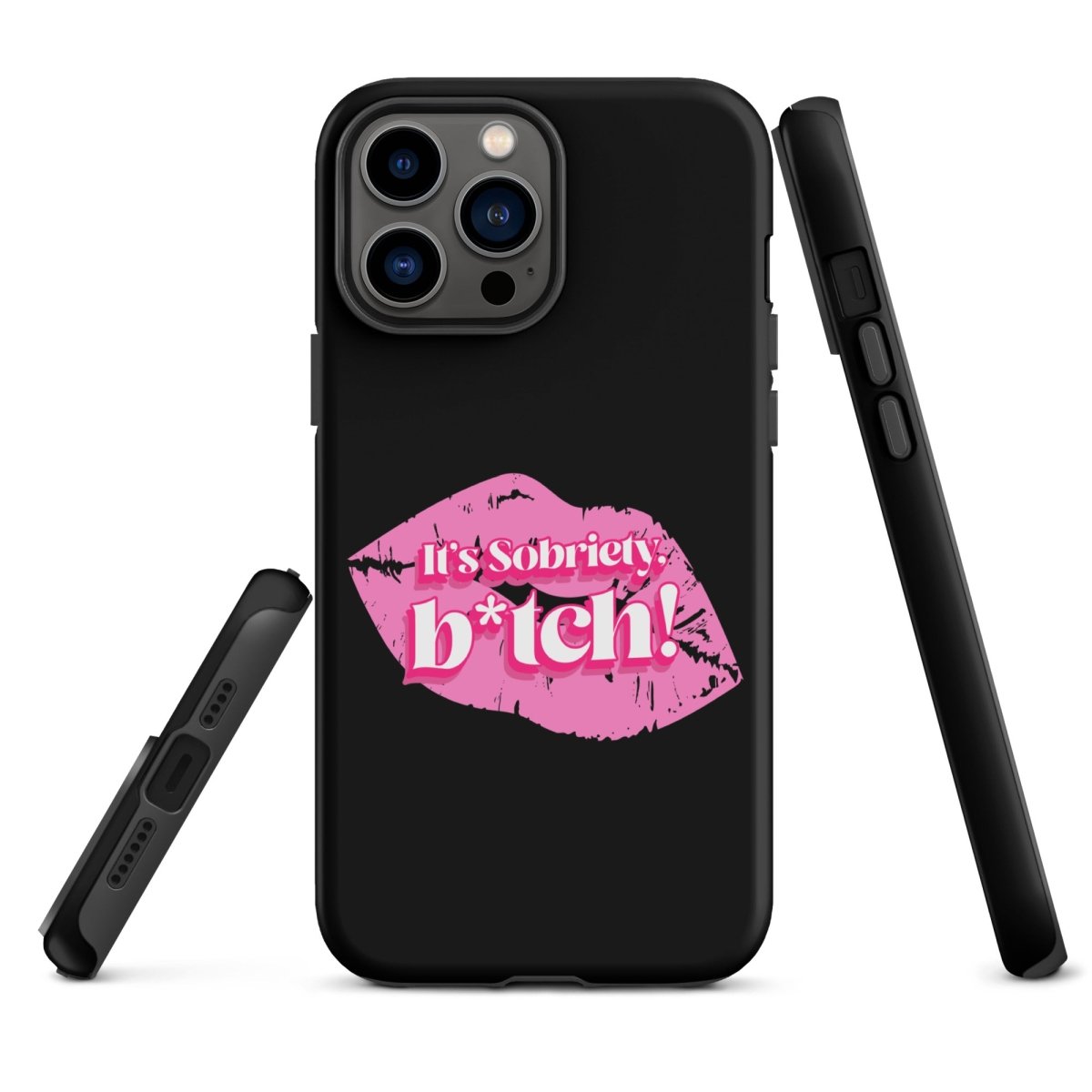 Premium Sobriety Sass Tough Case for iPhone® - Durable & Stylish Protective Cover - Perfect for Daily Use, Travel, and Sobriety Support