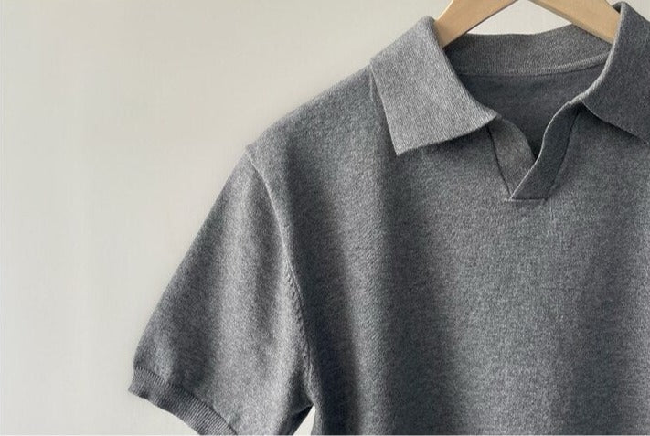 Premium Men's LUX Polo Shirt - Soft Cotton, Breathable & Stylish Casual Wear for Golf, Office & Everyday Outfits