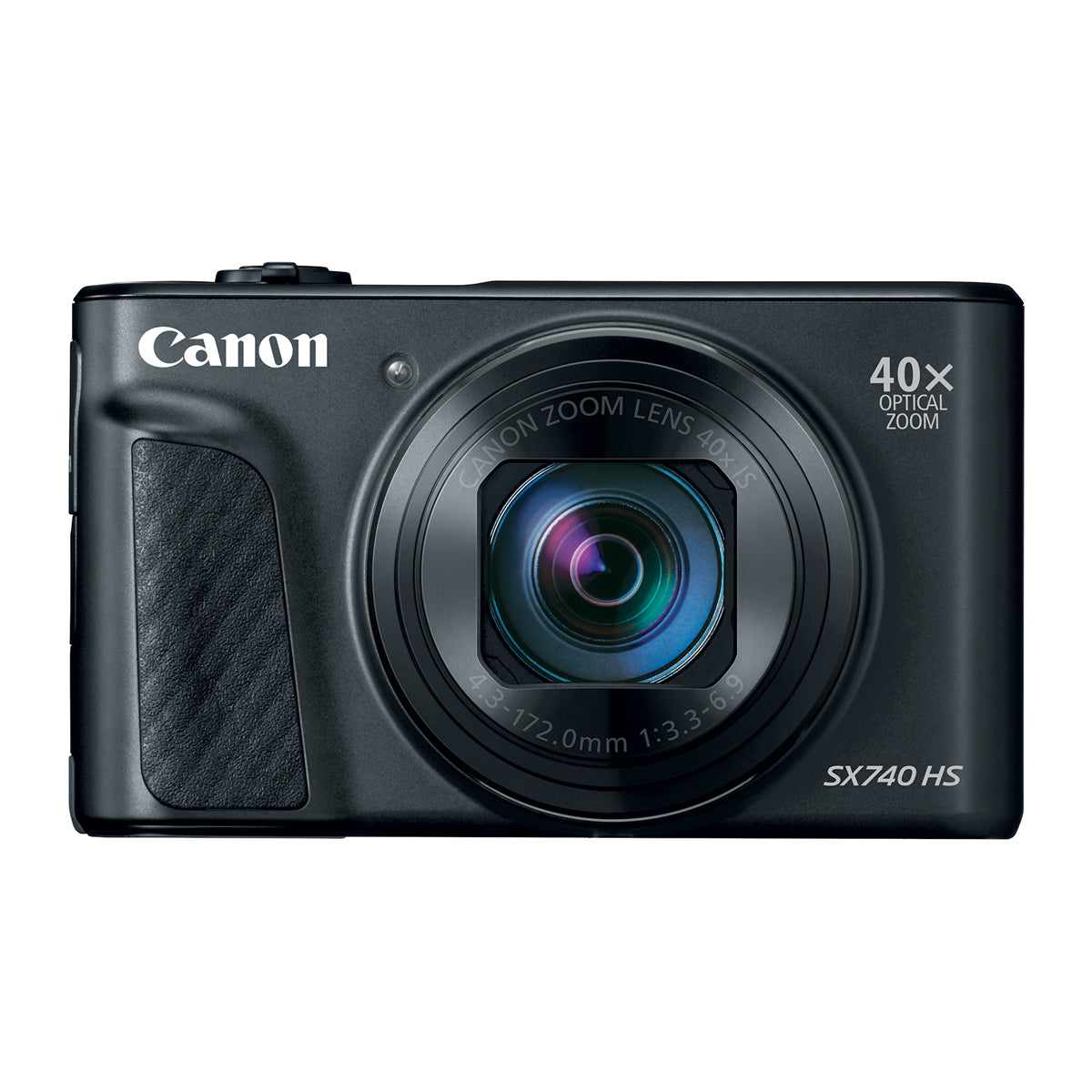 Canon PowerShot SX740 HS 20.3MP Digital Camera with 40x Optical Zoom - 4K Video & WiFi (Black) - Perfect for Travel, Vlogging, and Wildlife Photography