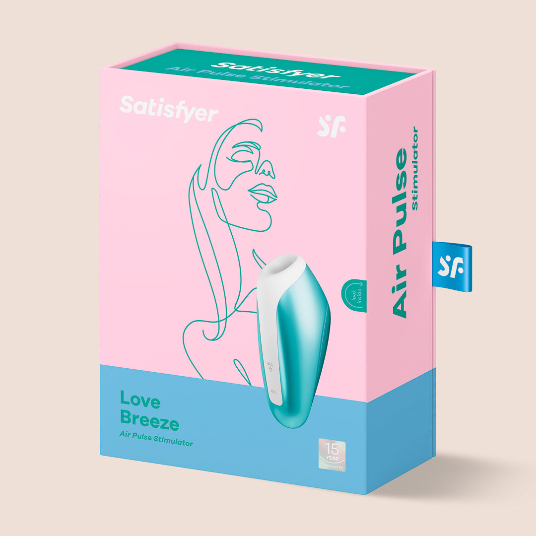Satisfyer Love Breeze - Compact Air Pulse Stimulation Toy for Women, Clitoral Massager for Pleasure & Relaxation | Perfect for Solo Play & Couples Intimacy