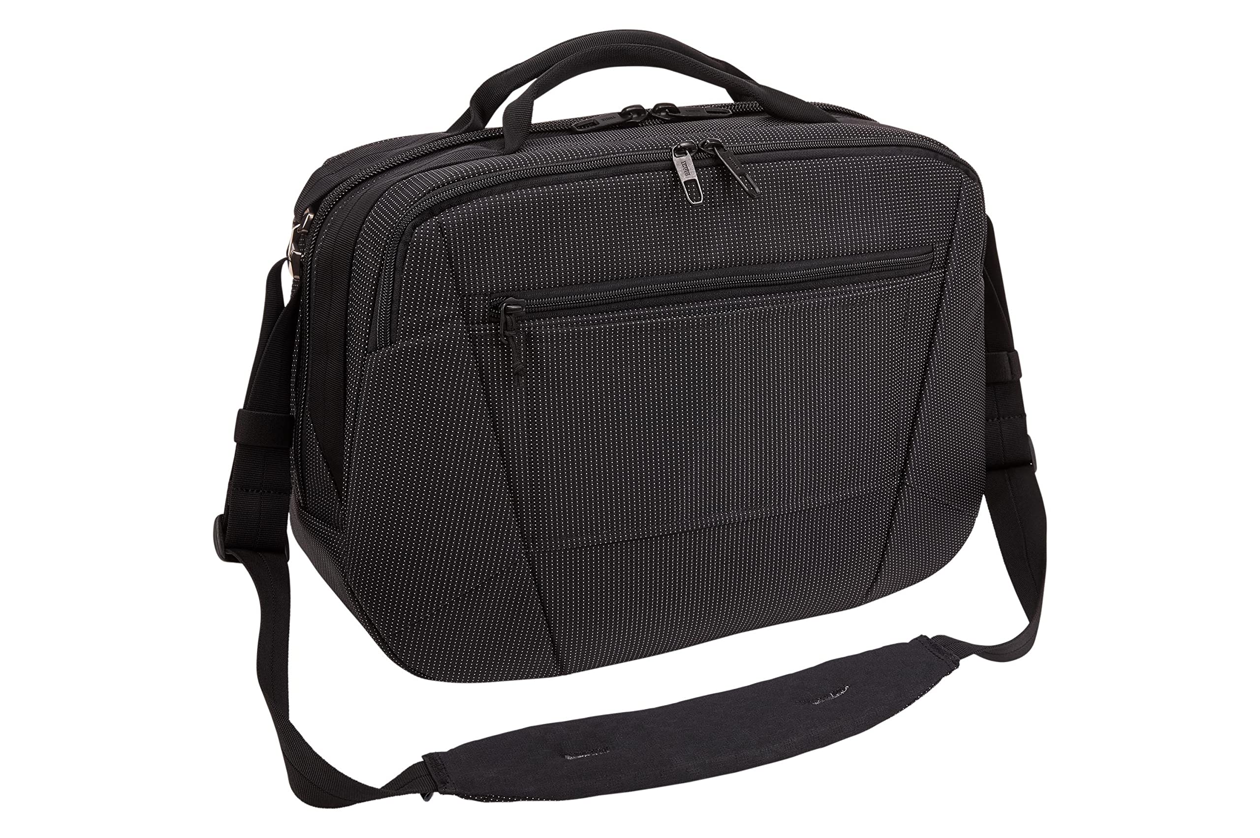 Thule Crossover 2 25L Black Carry-On Travel Backpack - Lightweight Durable Boarding Bag for Airplane, Business Trip & Commuting - Perfect for Business Professionals & Frequent Flyers